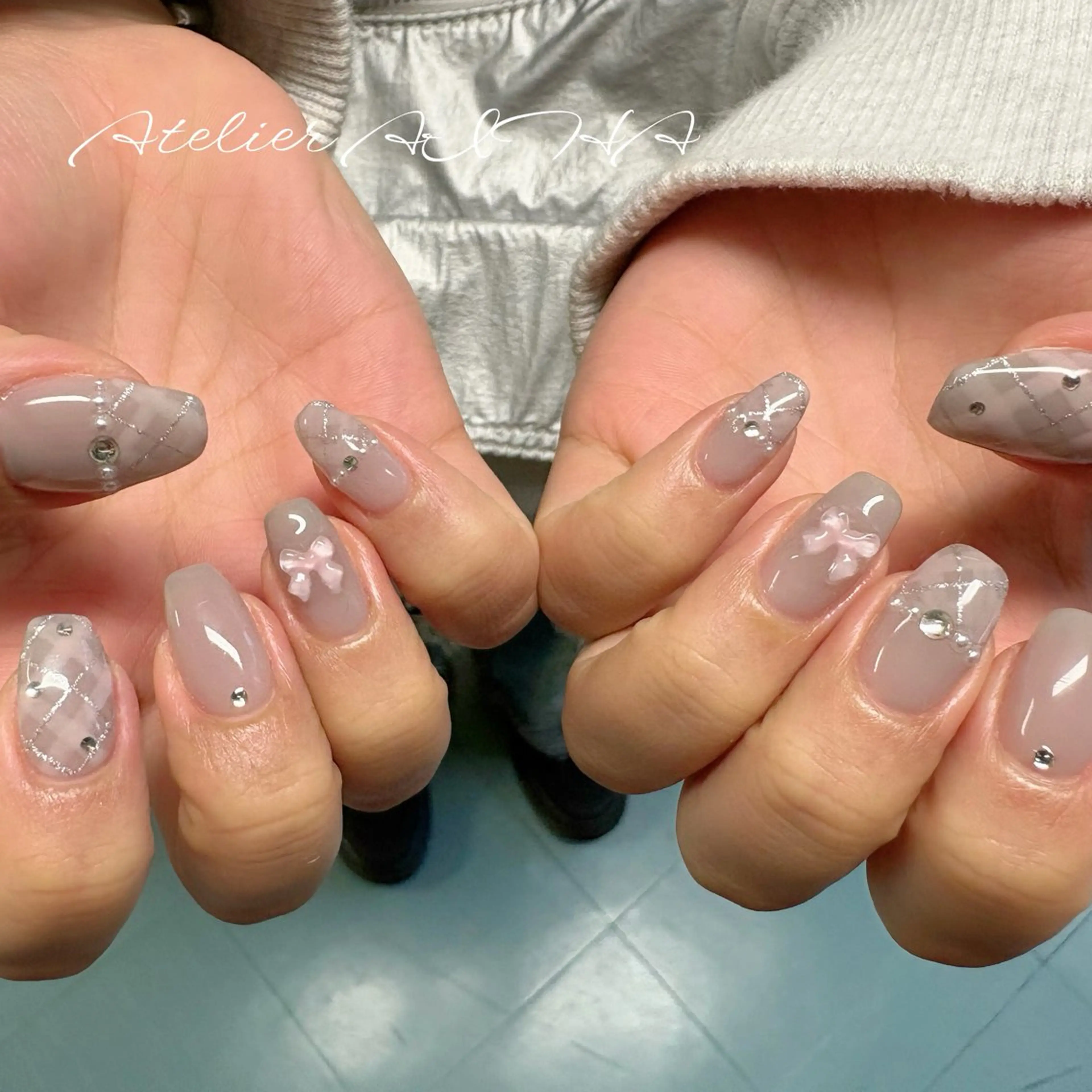 ネイル ハンドネイル アトリエAIHA所属・アトリエAIHA★ フィルイン推奨サロンのネイルデザイン