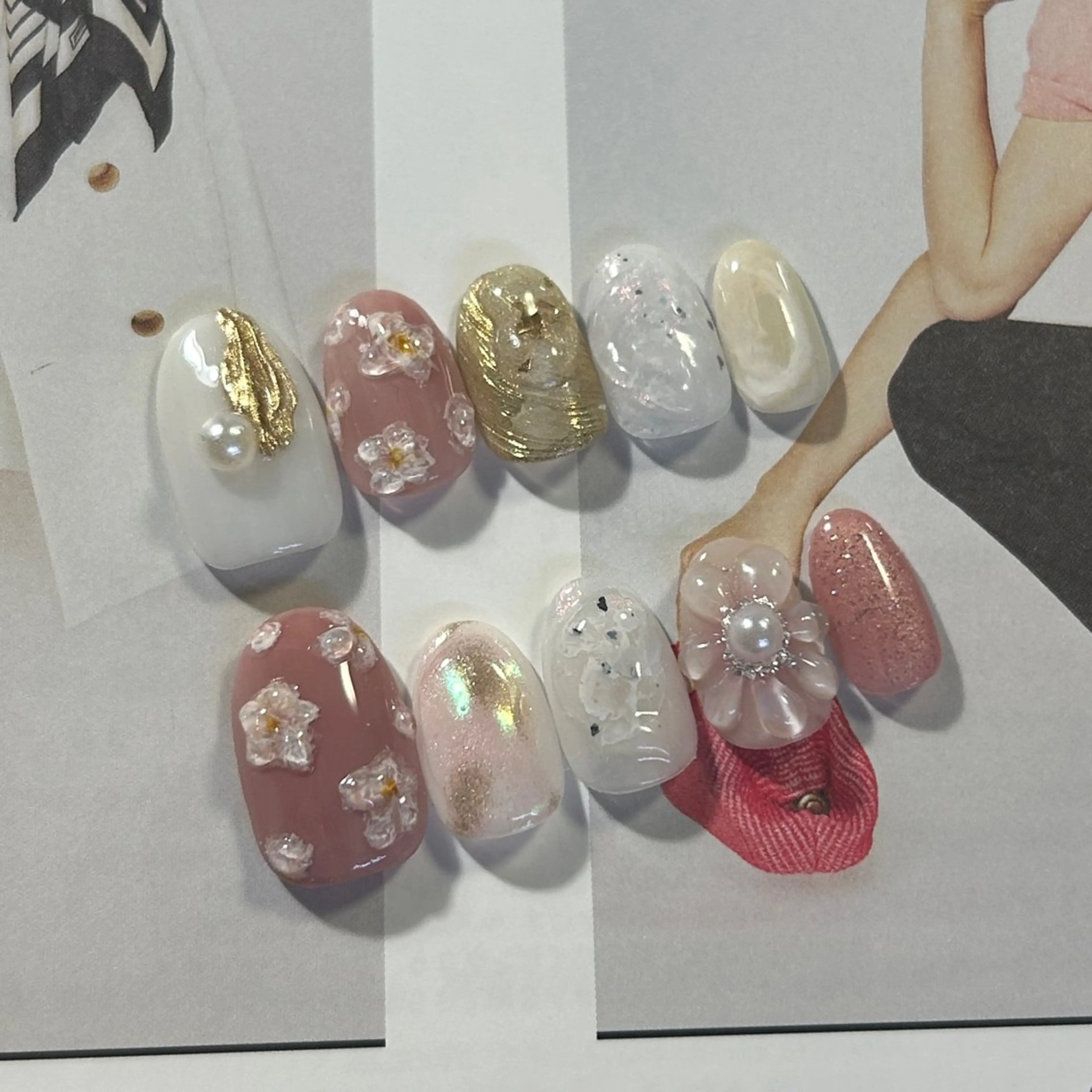 ネイル ネイルチップ Lofinails ちひろのネイルデザイン