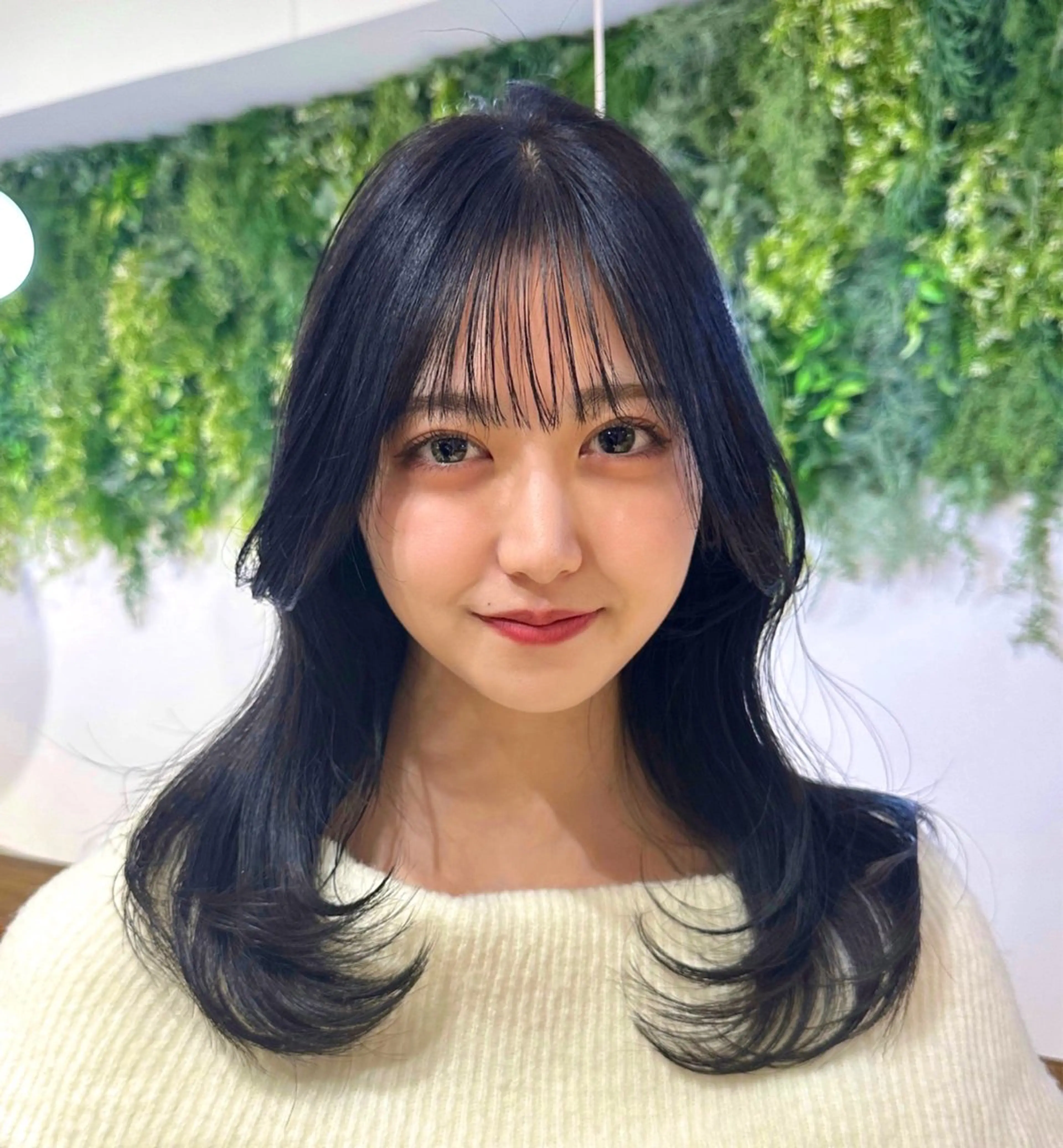 ロング カラー 韓国風ヘア レイヤーカット レイヤー/韓国ヘア /顔周り/大久保貴之のヘアスタイル