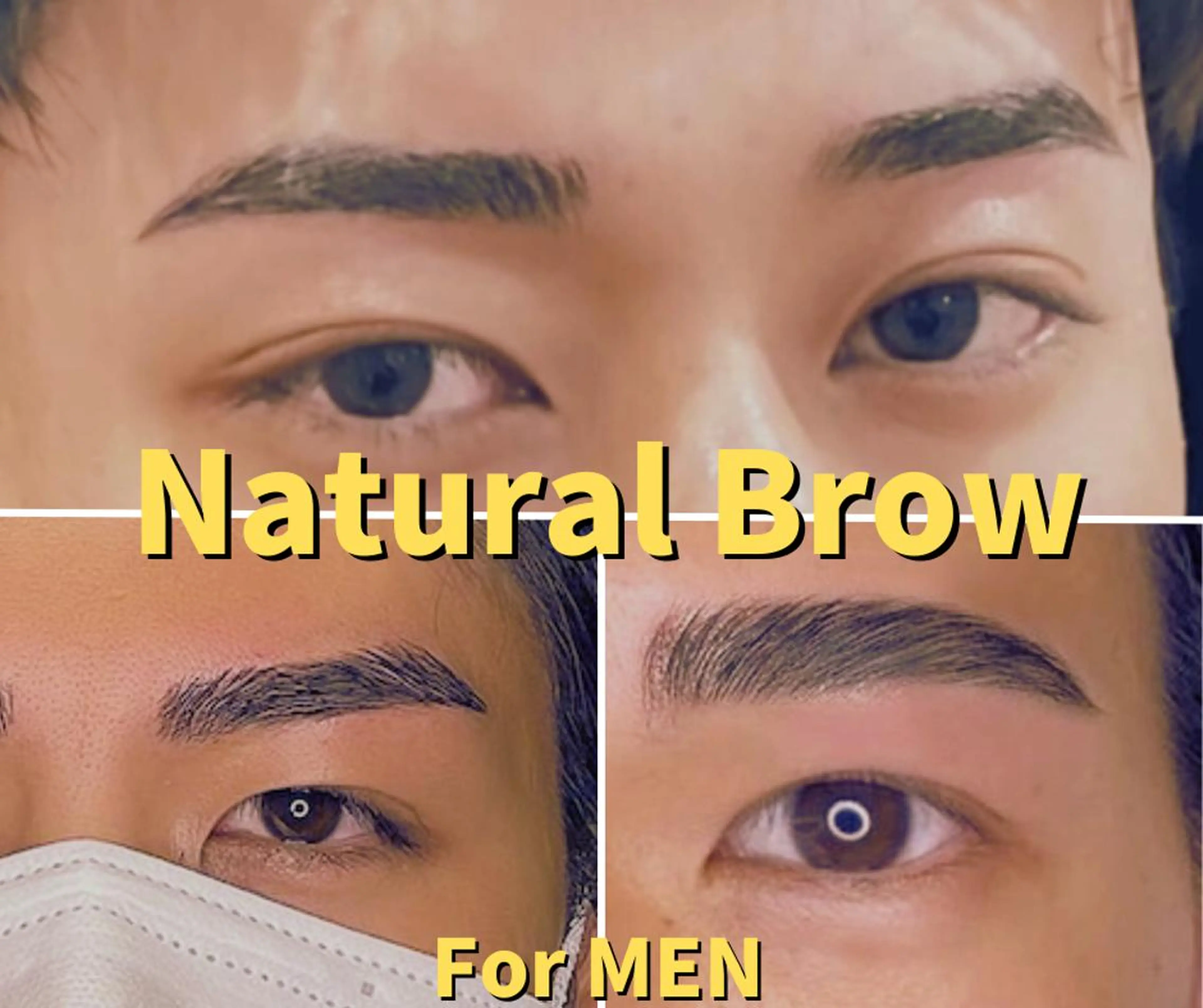 メンズ アイブロウ Alii所属・Alii はるきの眉毛・アイブロウイメージ