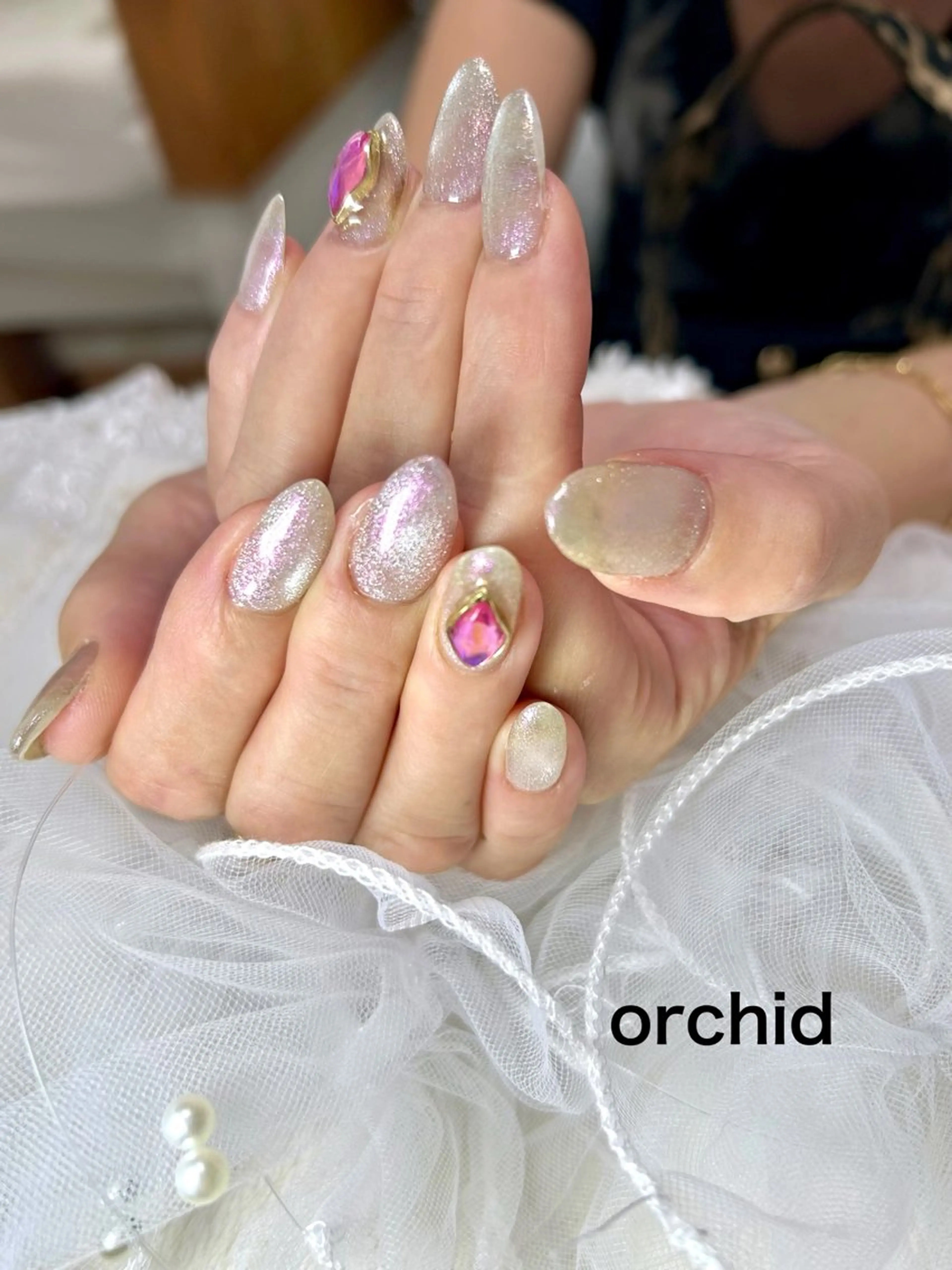 ネイル orchid ♡オーキッドのネイルデザイン