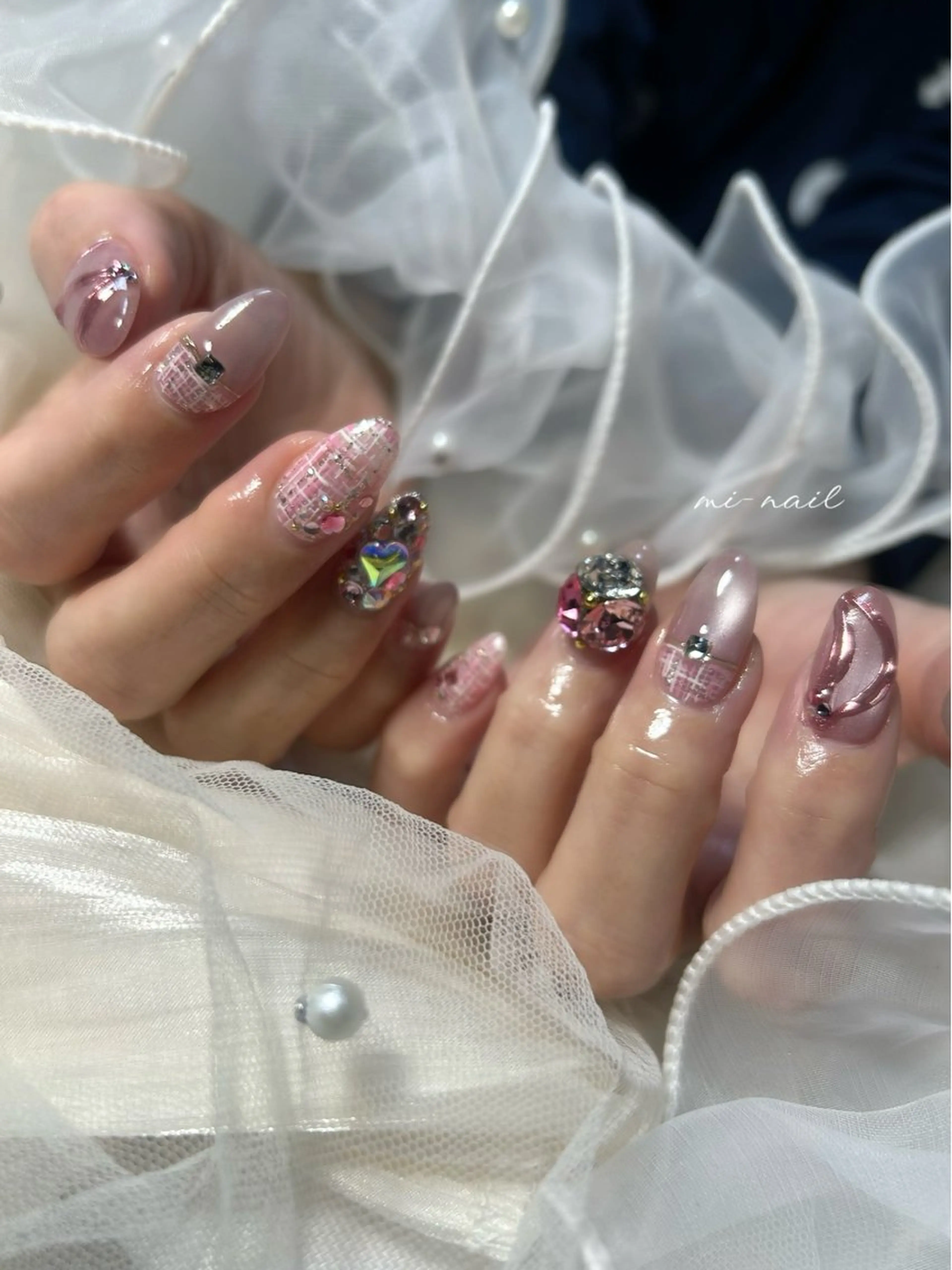 ネイル ハンドネイル ..mi_nail..所属・..mi-nail ..のネイルデザイン