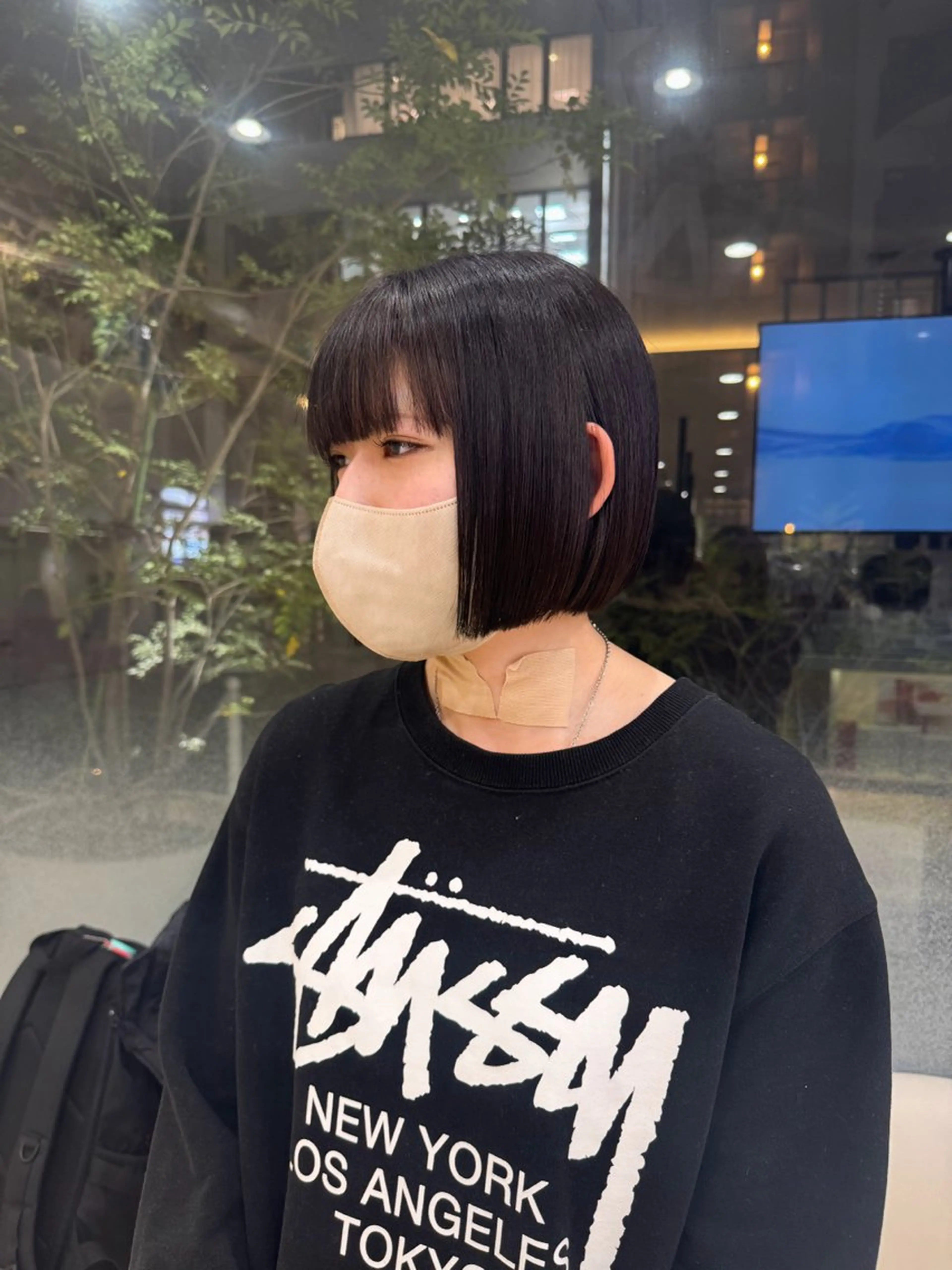 ショート カラー ボブ カット ヘアカラー トリートメント Seeknext // Rukaのヘアスタイル