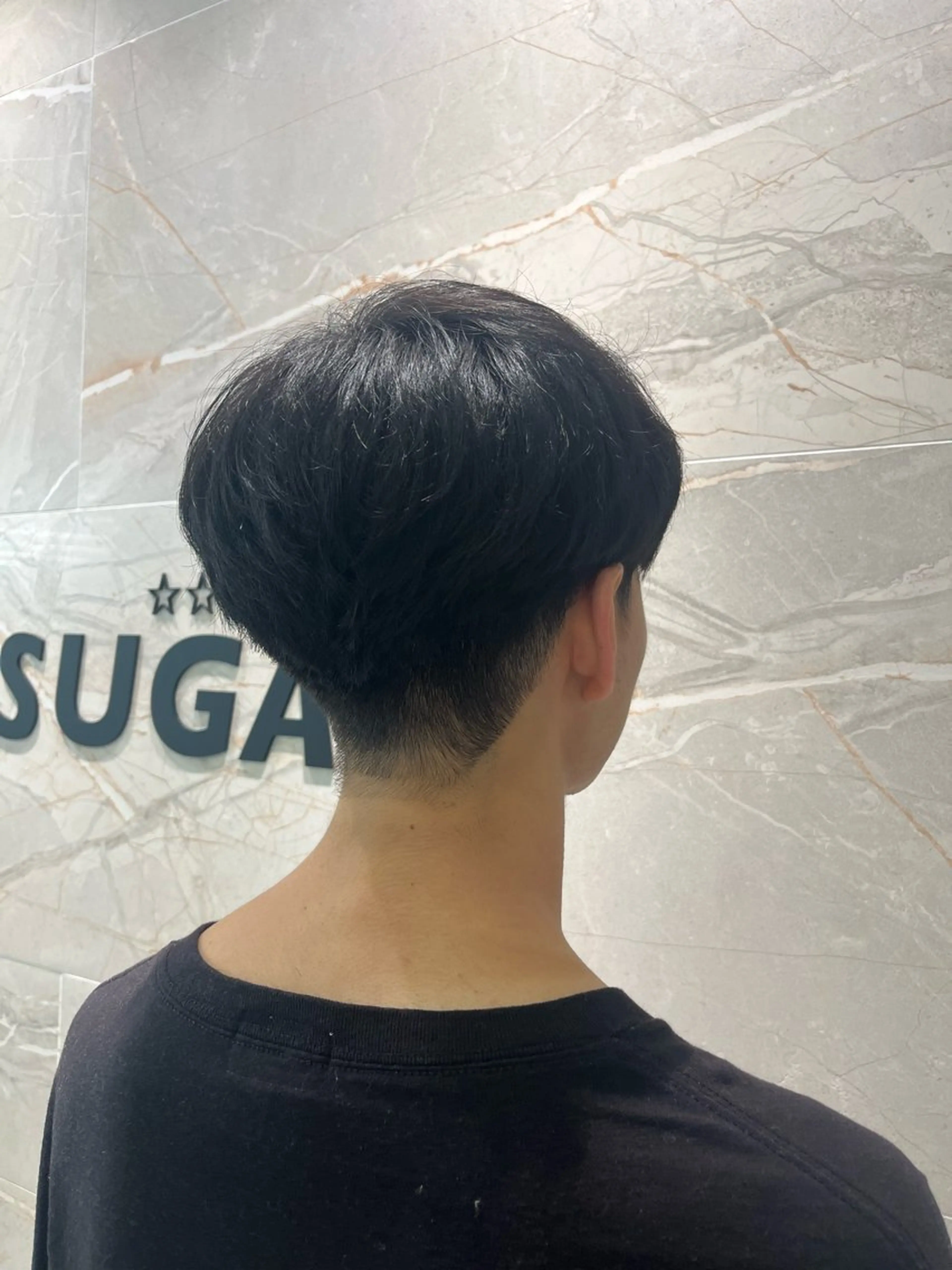 ショート メンズ カット メンズパーマモデル ／浅野未来🌼.*のヘアスタイル