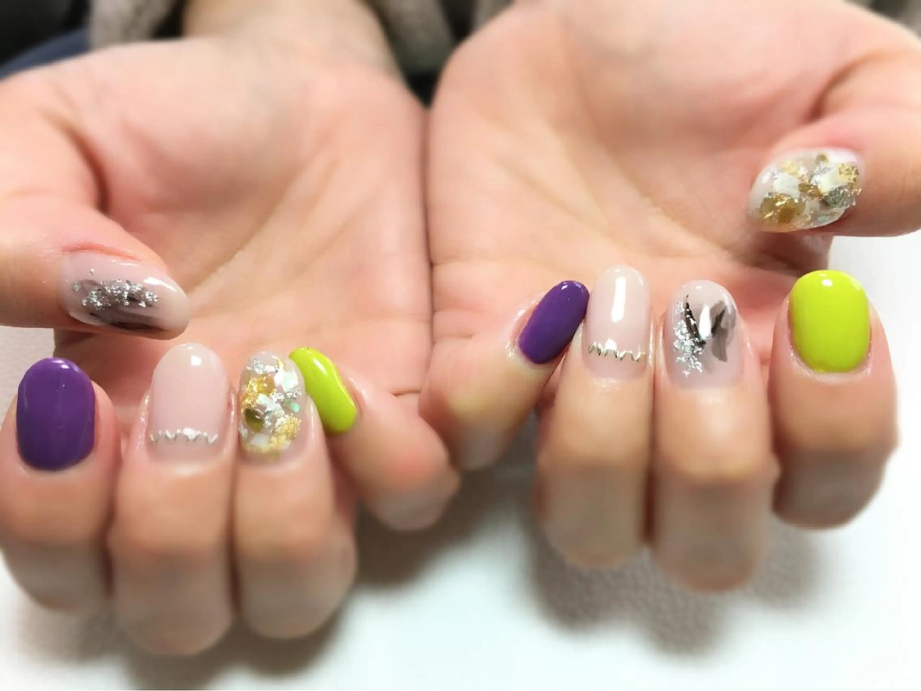 ネイル Aim* 深爪・自爪育成専門店のネイルデザイン