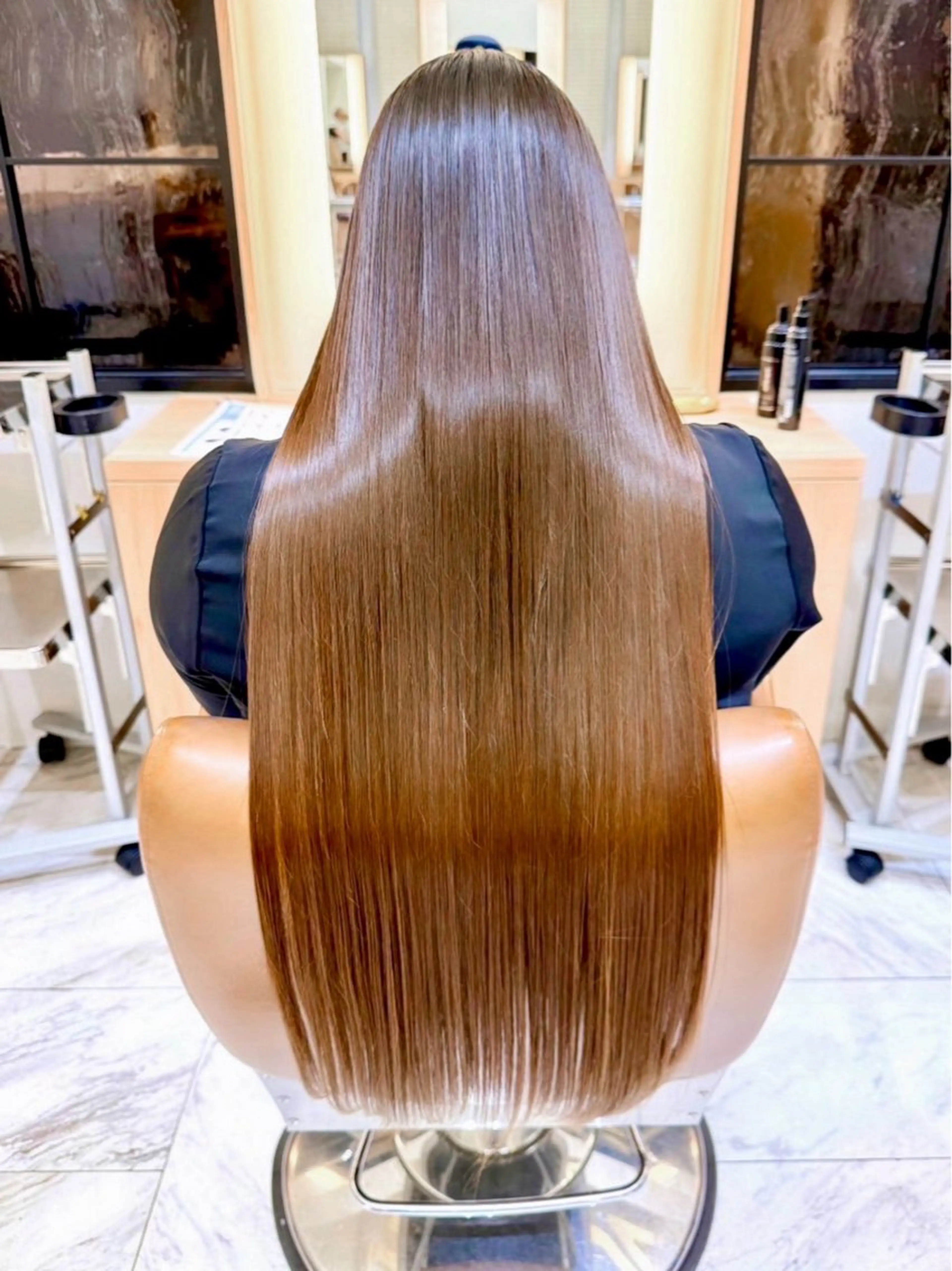 ロング 縮毛矯正 トリートメント ATENA所属・撮影モデル様募集 直樹のヘアスタイル