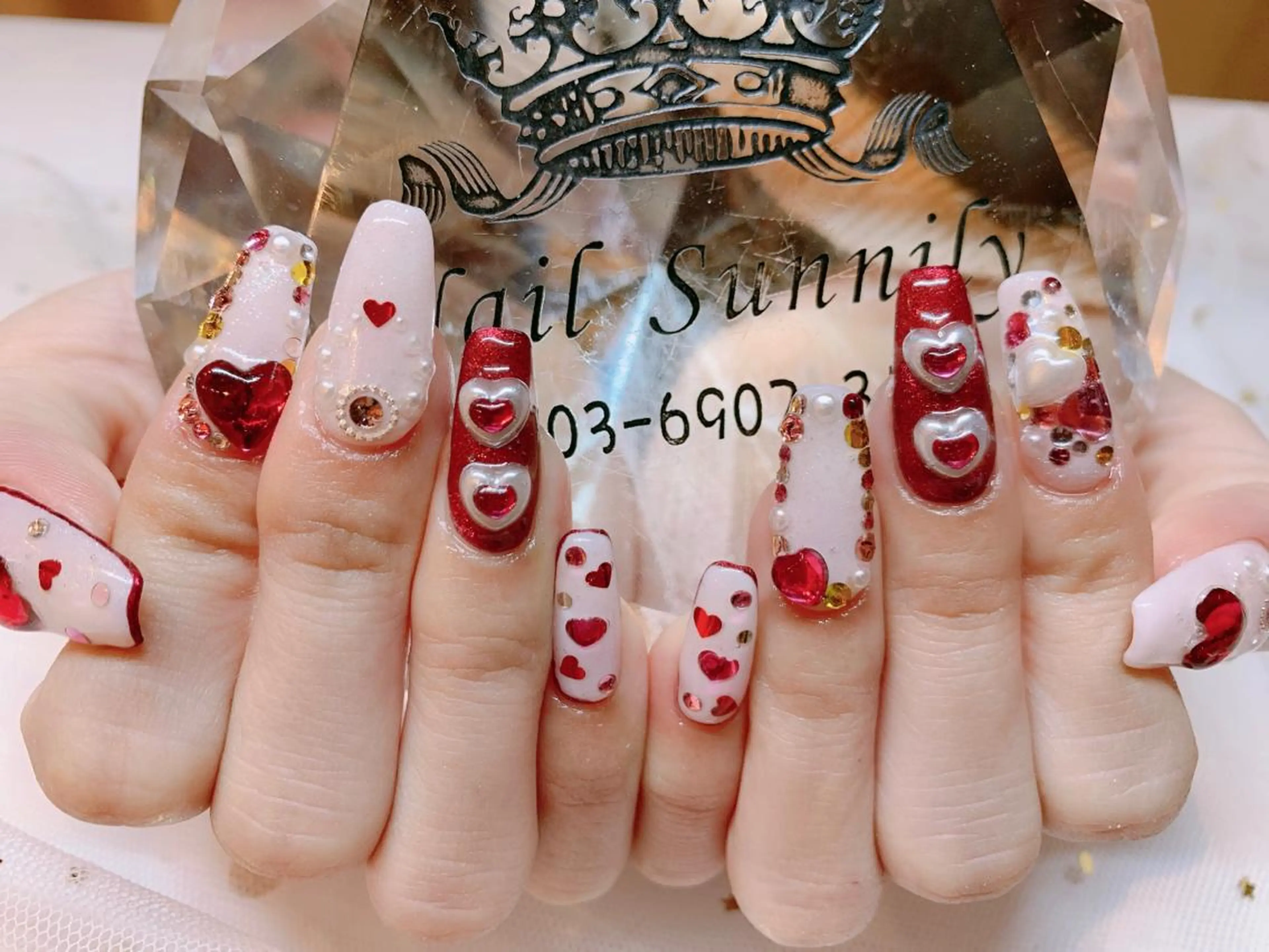 ネイル 長さだし専門店 M2　rikaのネイルデザイン