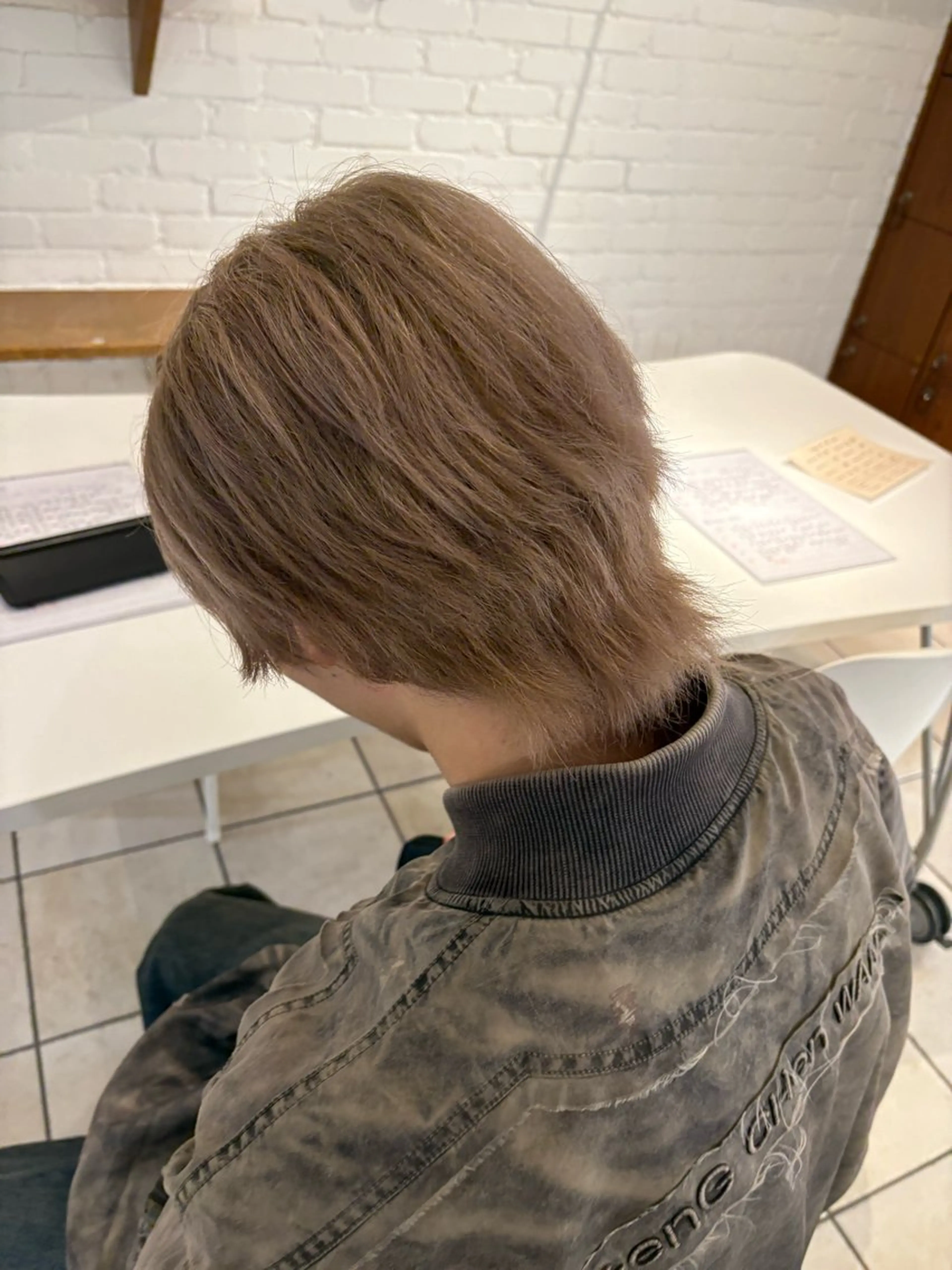 ショート カラー ブリーチ VANCOUNCIL春日井所属・春日井/ハイトーン /高発色カラー/中村のヘアスタイル