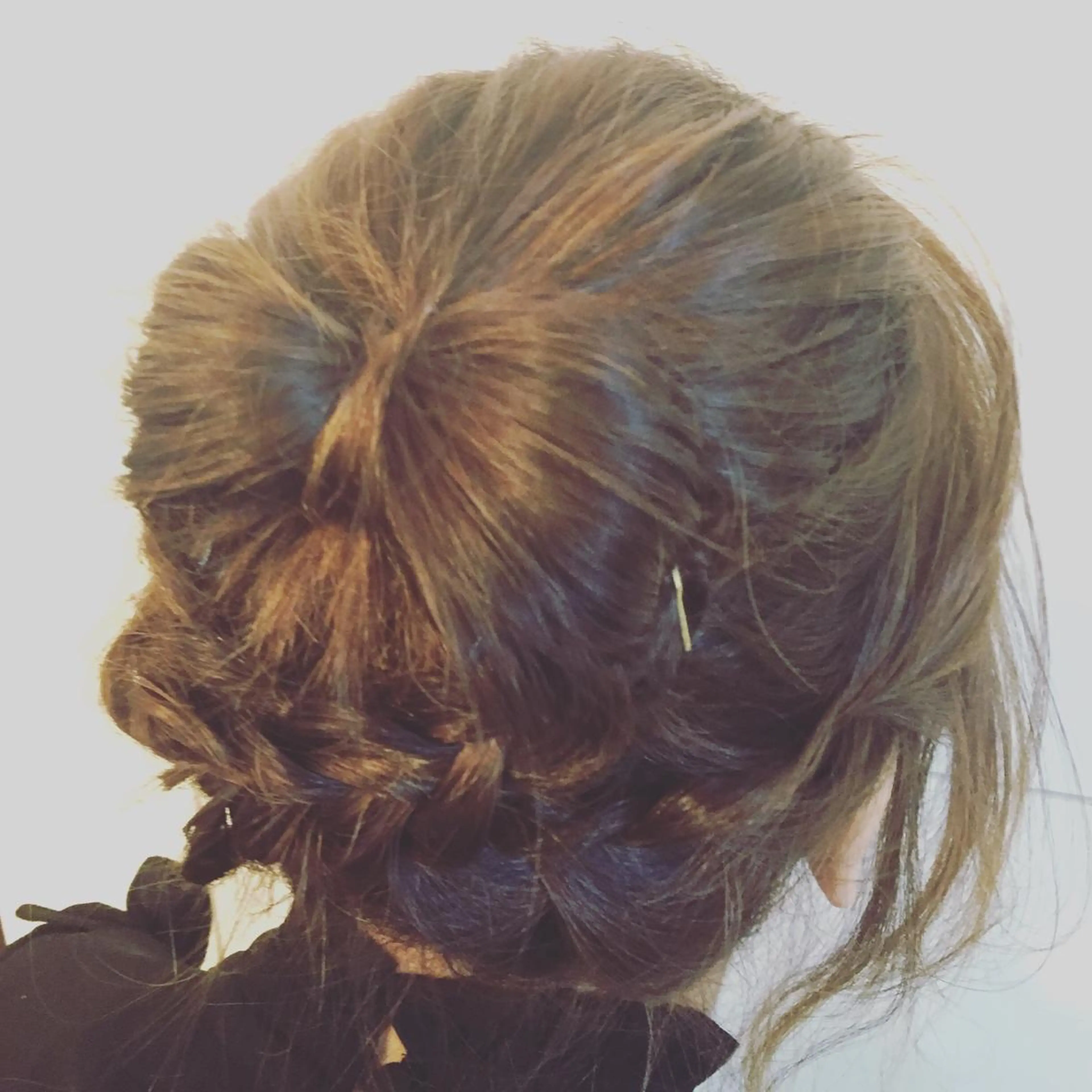 ミディアム ヘアアレンジ 菅 翔太のヘアスタイル