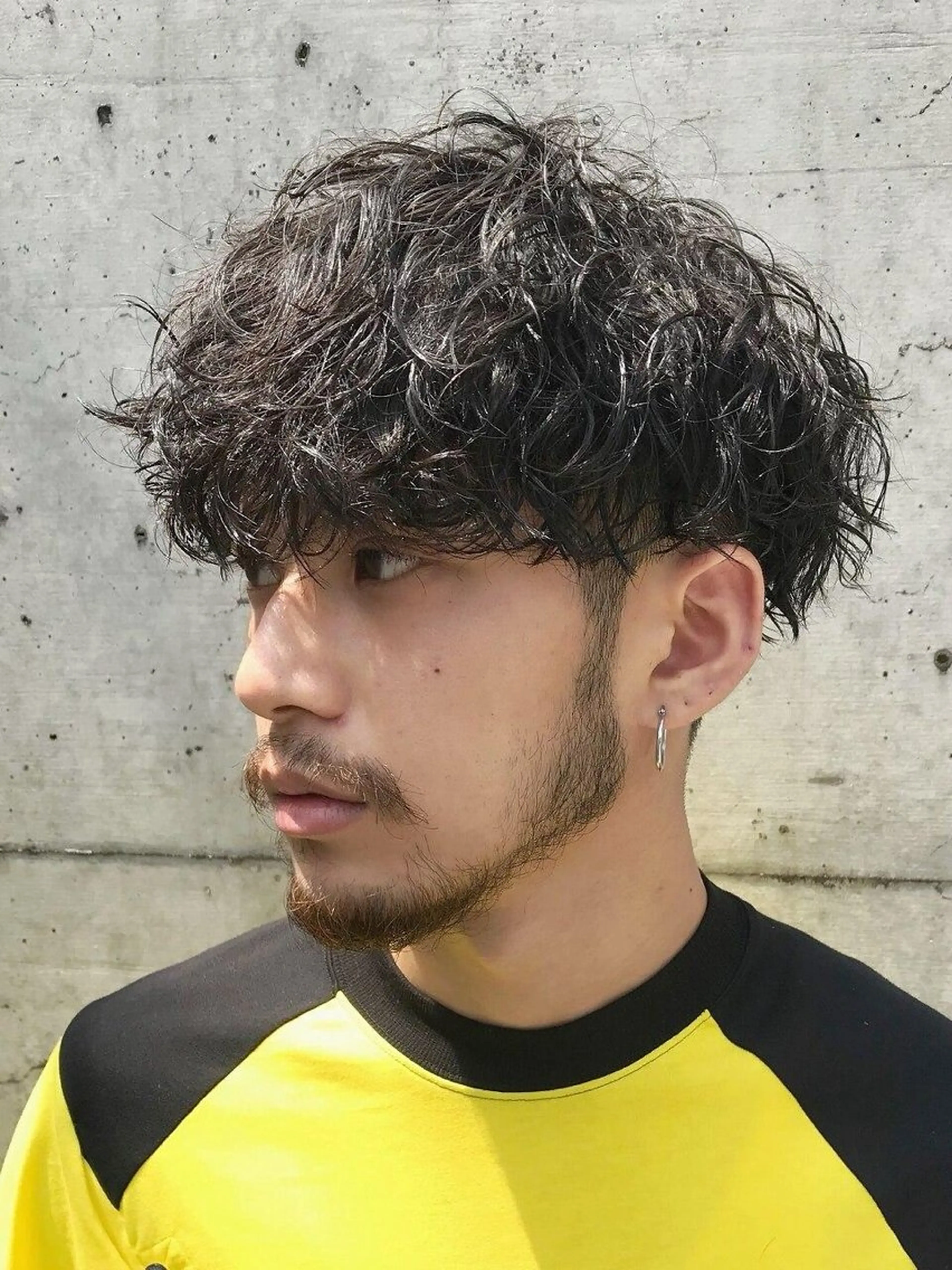 ショート パーマ メンズ カット パーマ トリートメント ヘアセット 11.12月限定割引 fifth前比嘉💥のヘアスタイル