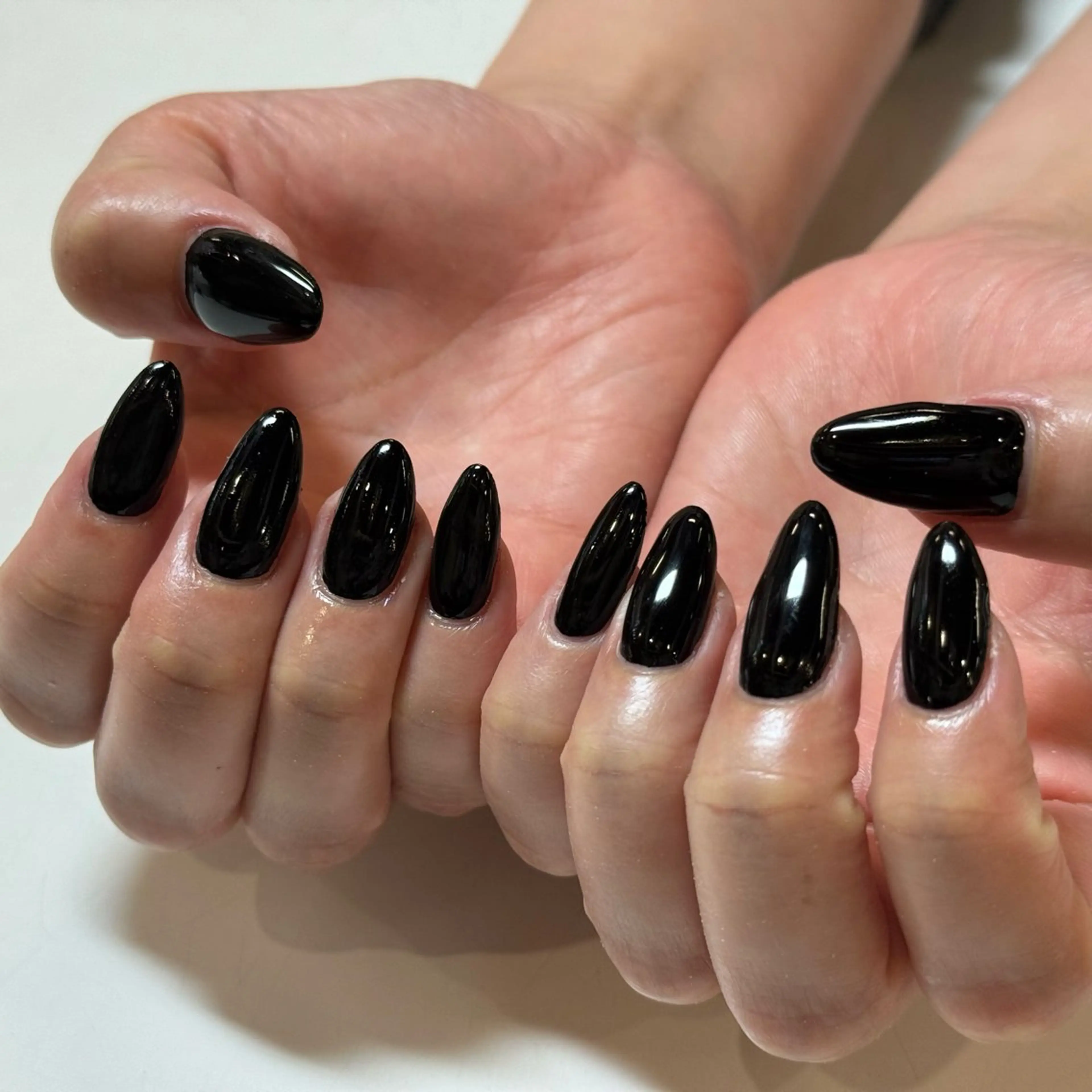 🪽5月限定🪽【オフなし】長さ出し10本+ワンカラー・ラメグラコースの写真