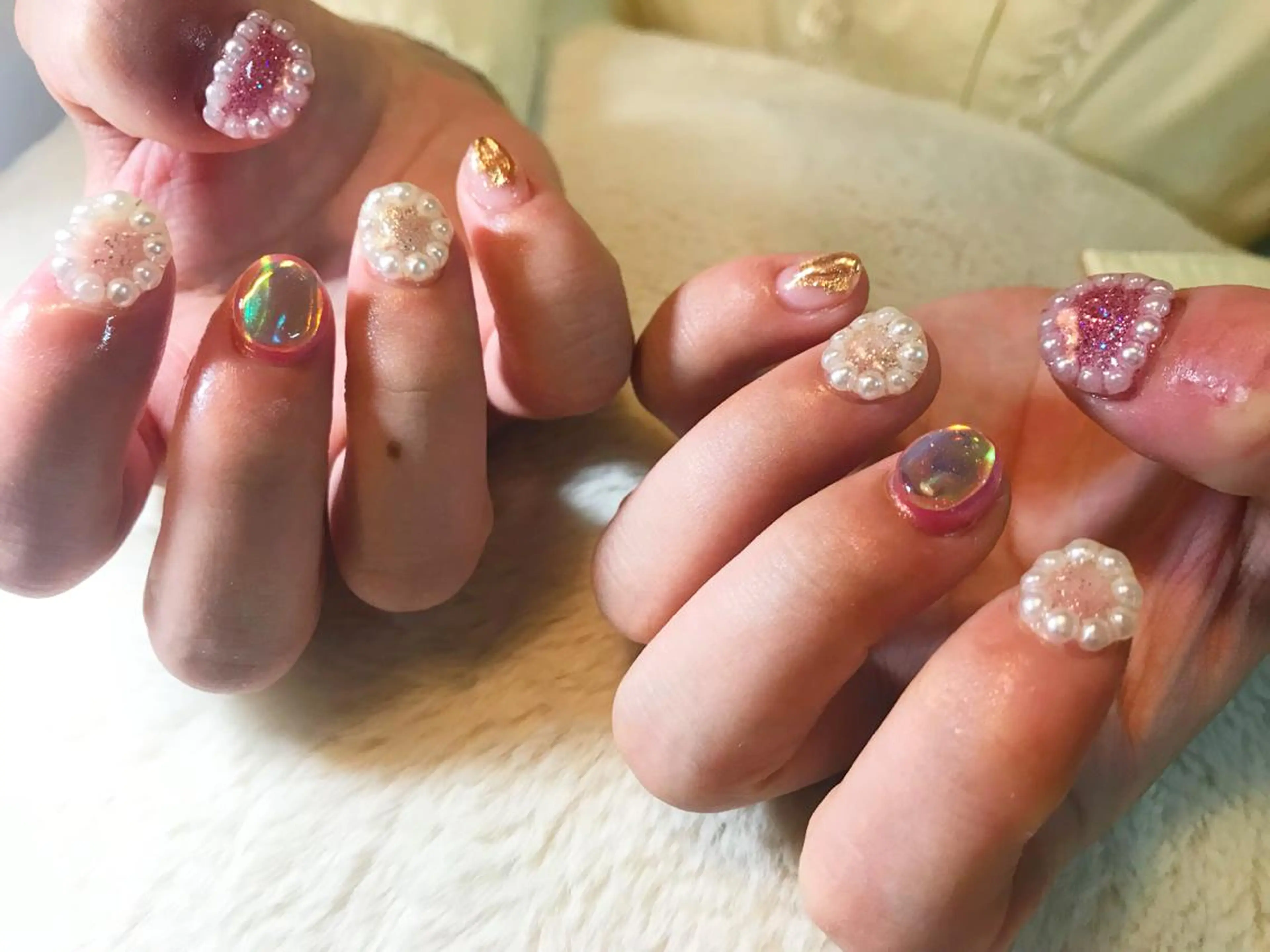 ネイル アートネイル ハンドネイル フットネイル GéRanium Harukaのネイルデザイン