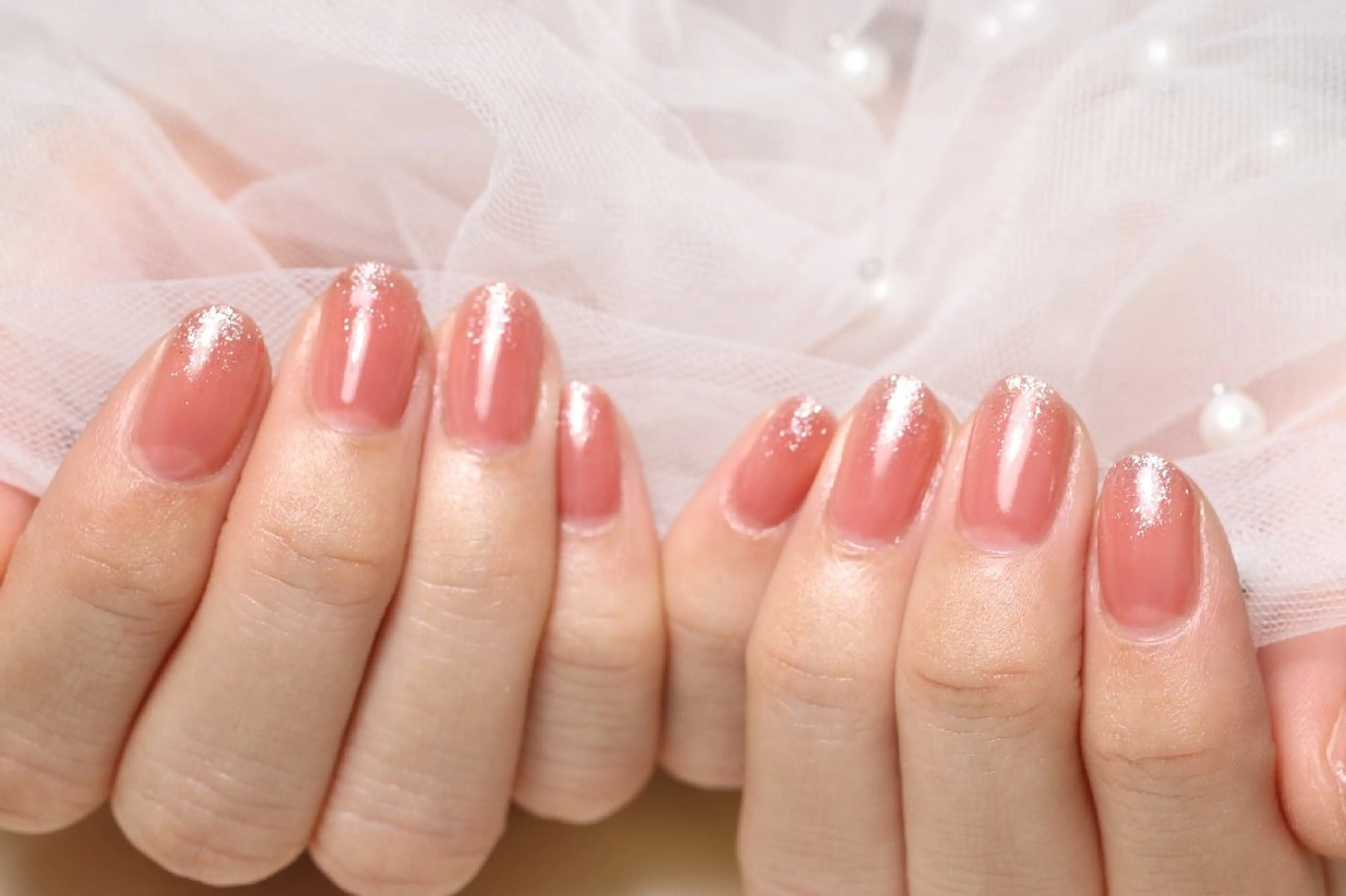 ネイル ラメ(グリッター) ワンカラーネイル Lulu nail salon 南堀江店所属・西村 あやかのネイルデザイン