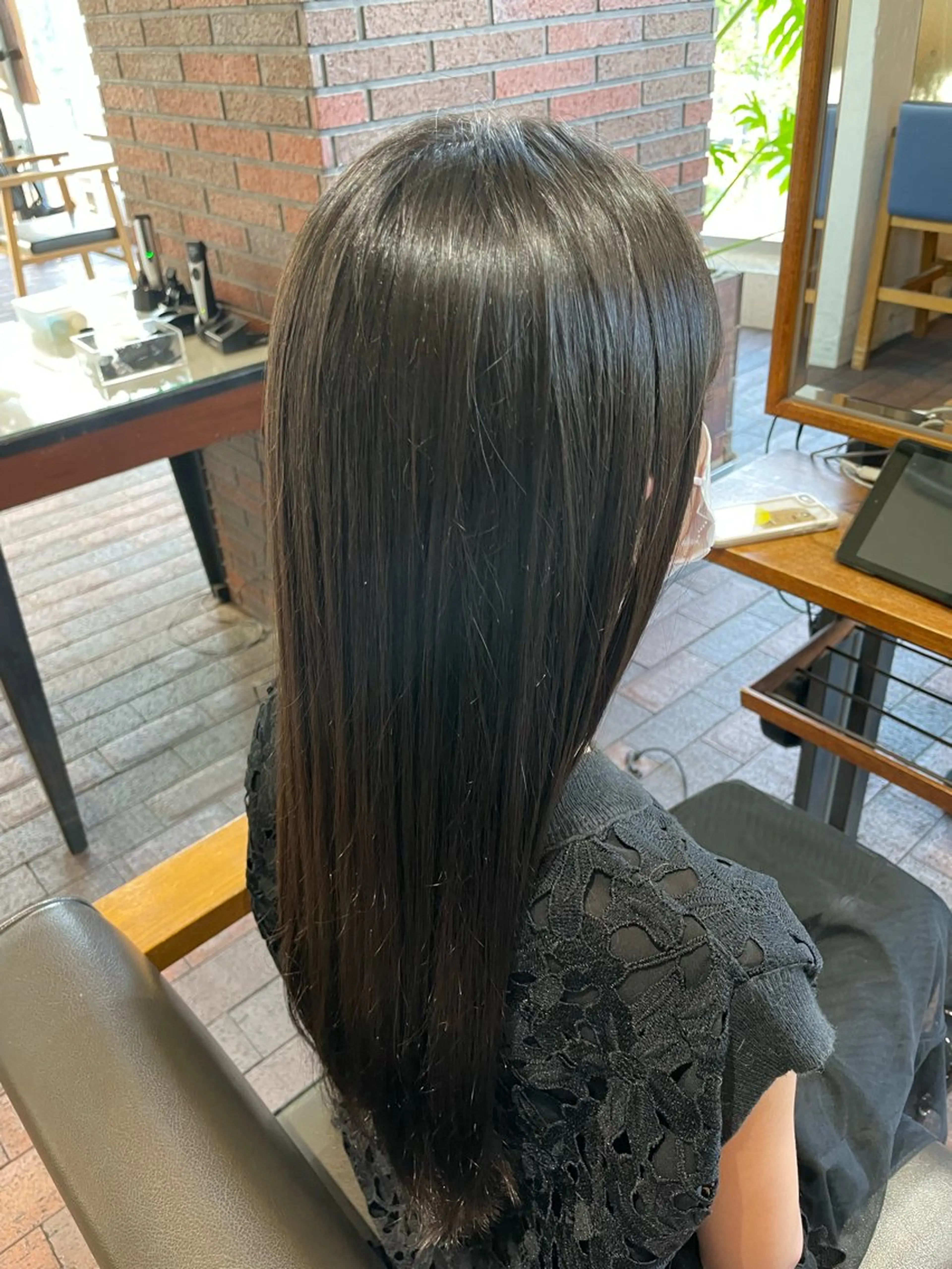 🎉質感調整カット&ナチュラル縮毛矯正&音波トリートメント🌸✨の写真