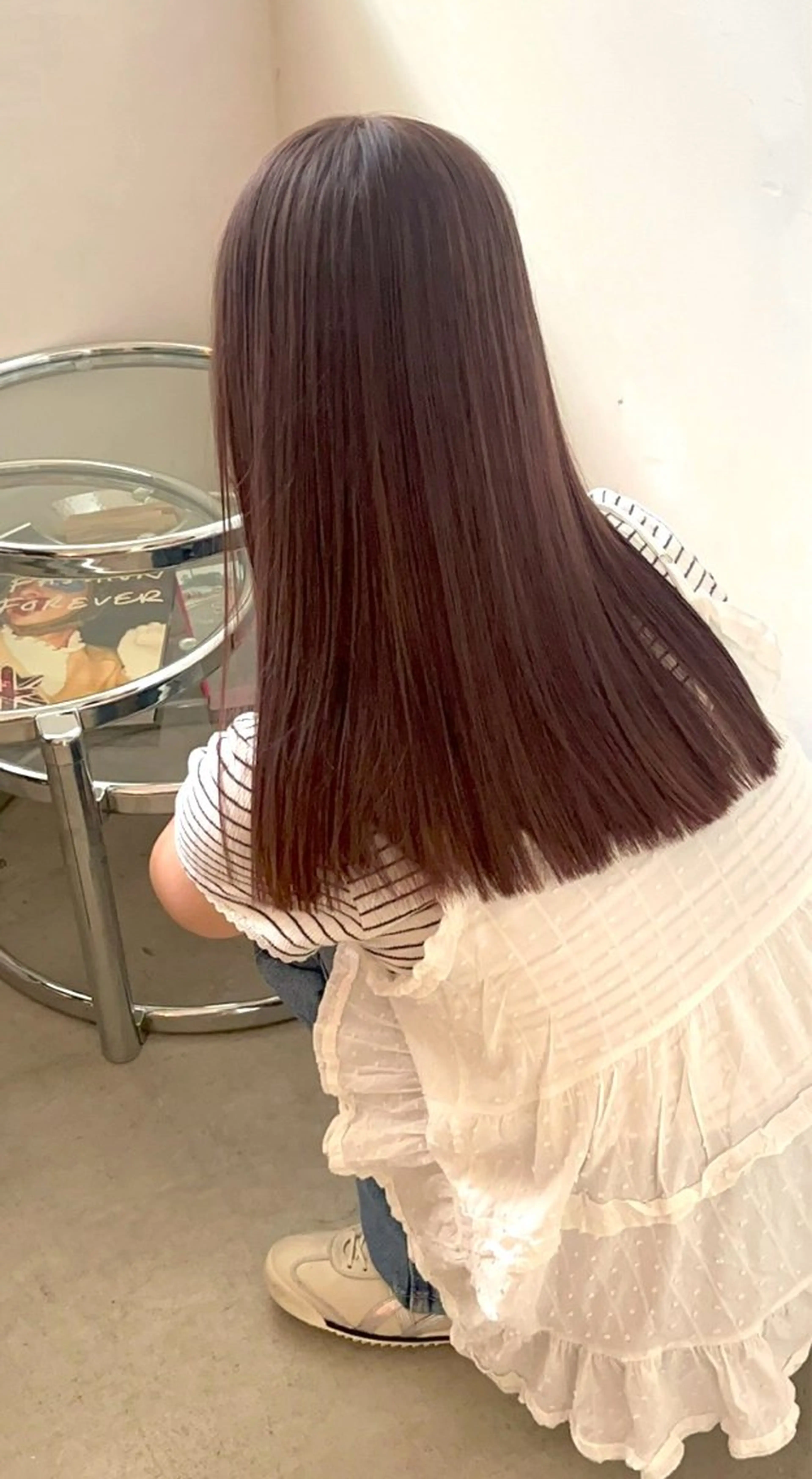 カラー グレージュ ヘアカラー Sunny side所属・みゆう 🎀のヘアスタイル