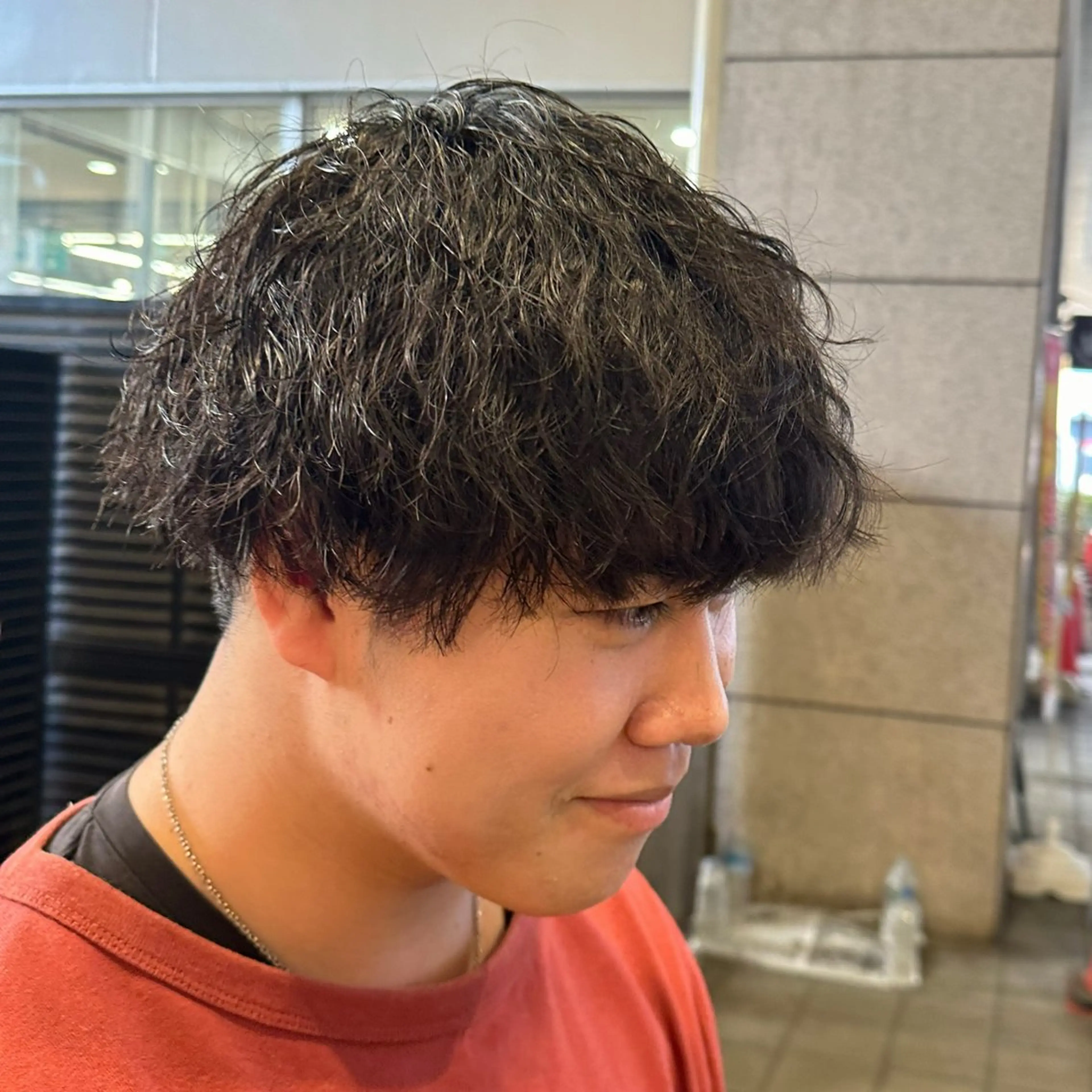 ショート パーマ メンズ メンズパーマ ツイストスパイラルパーマ スパイラルパーマ カット ヘアカラー パーマ トリートメント パーマ/メンズ/ 髪質改善YUKIのヘアスタイル