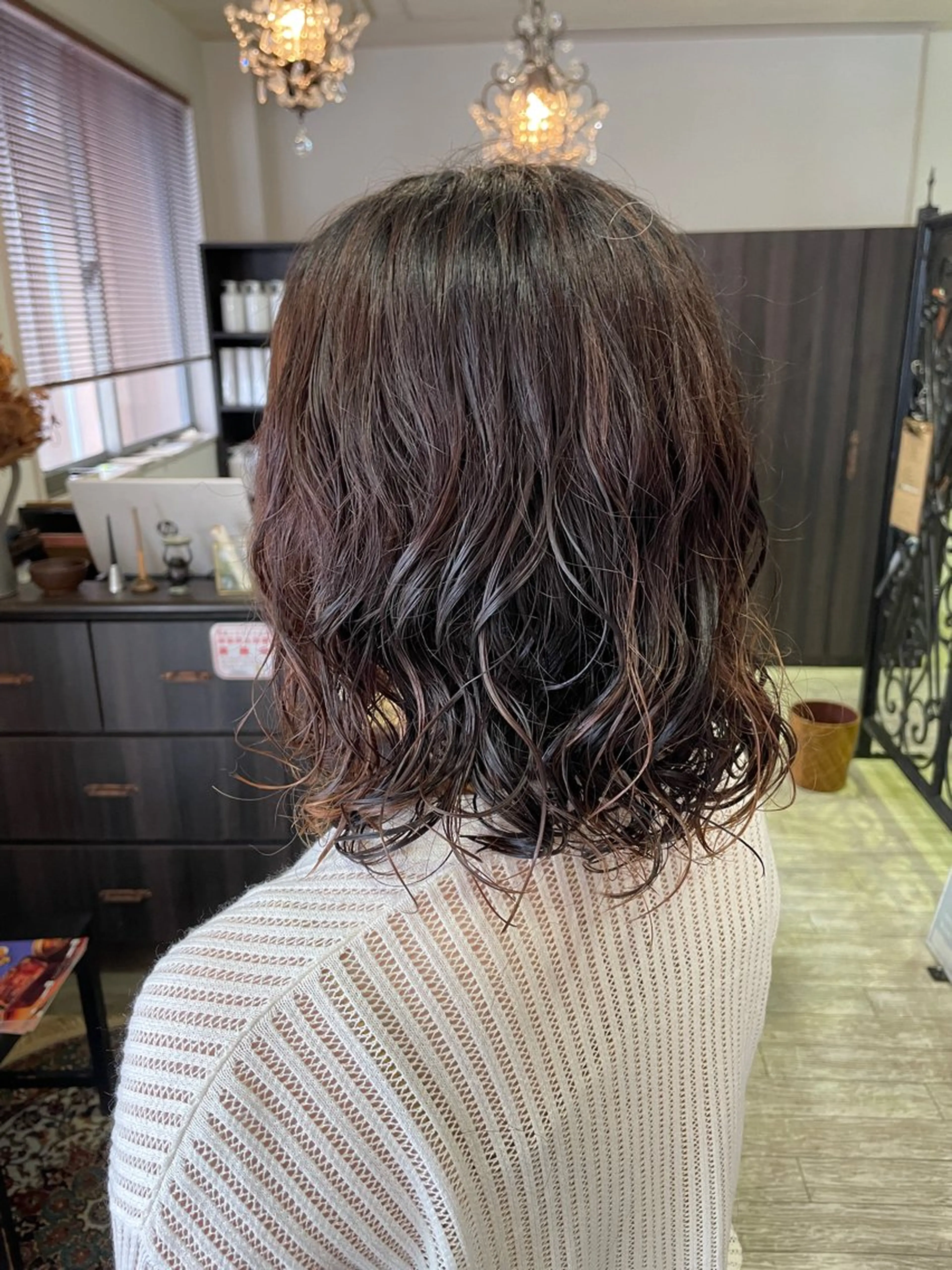 ミディアム 韓国ボブ👩🇰🇷 小野絢未のヘアスタイル