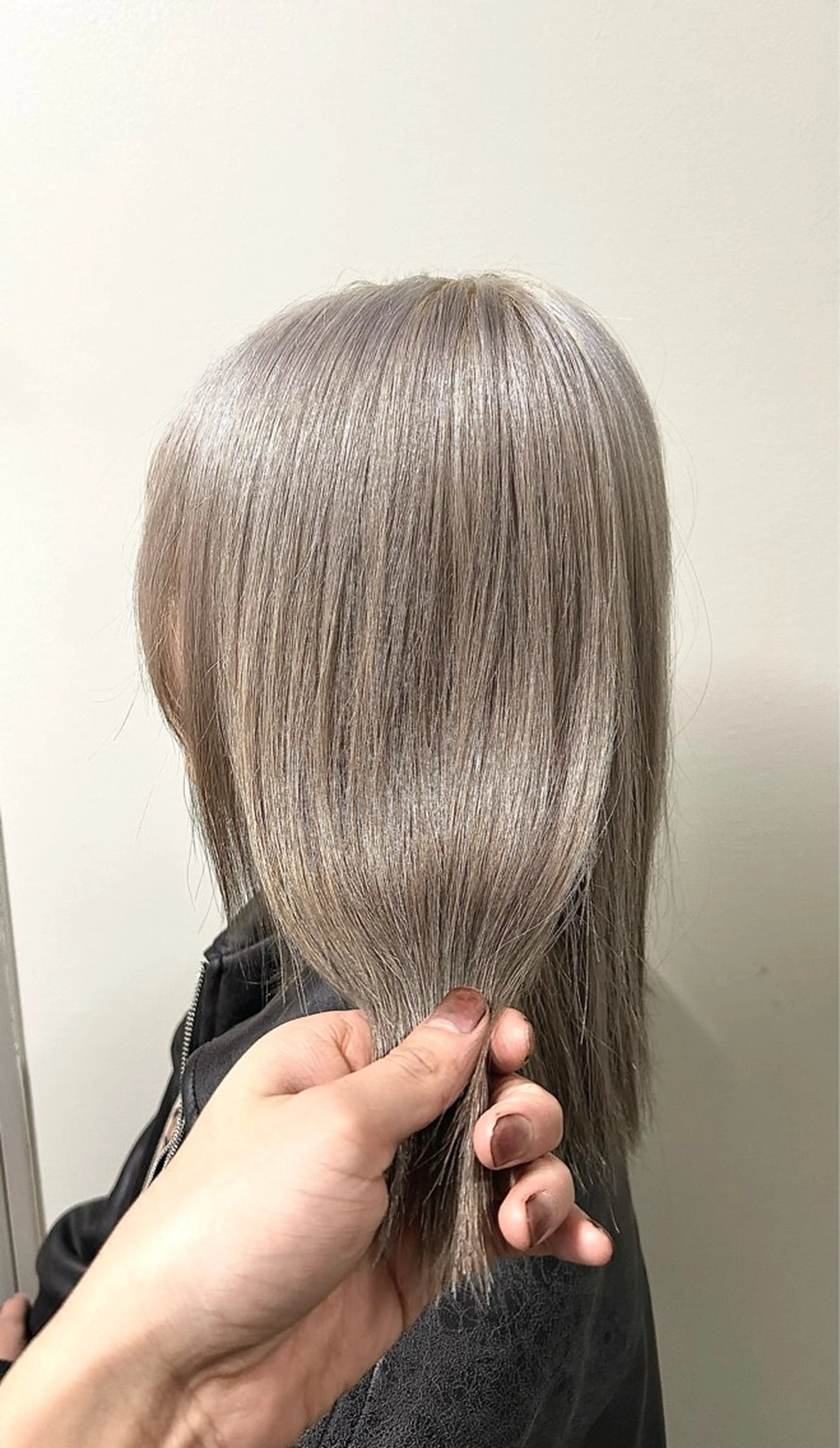 ミディアム カラー カット ヘアカラー トリートメント ブリーチ/髪質改善 /Shori/店長のヘアスタイル