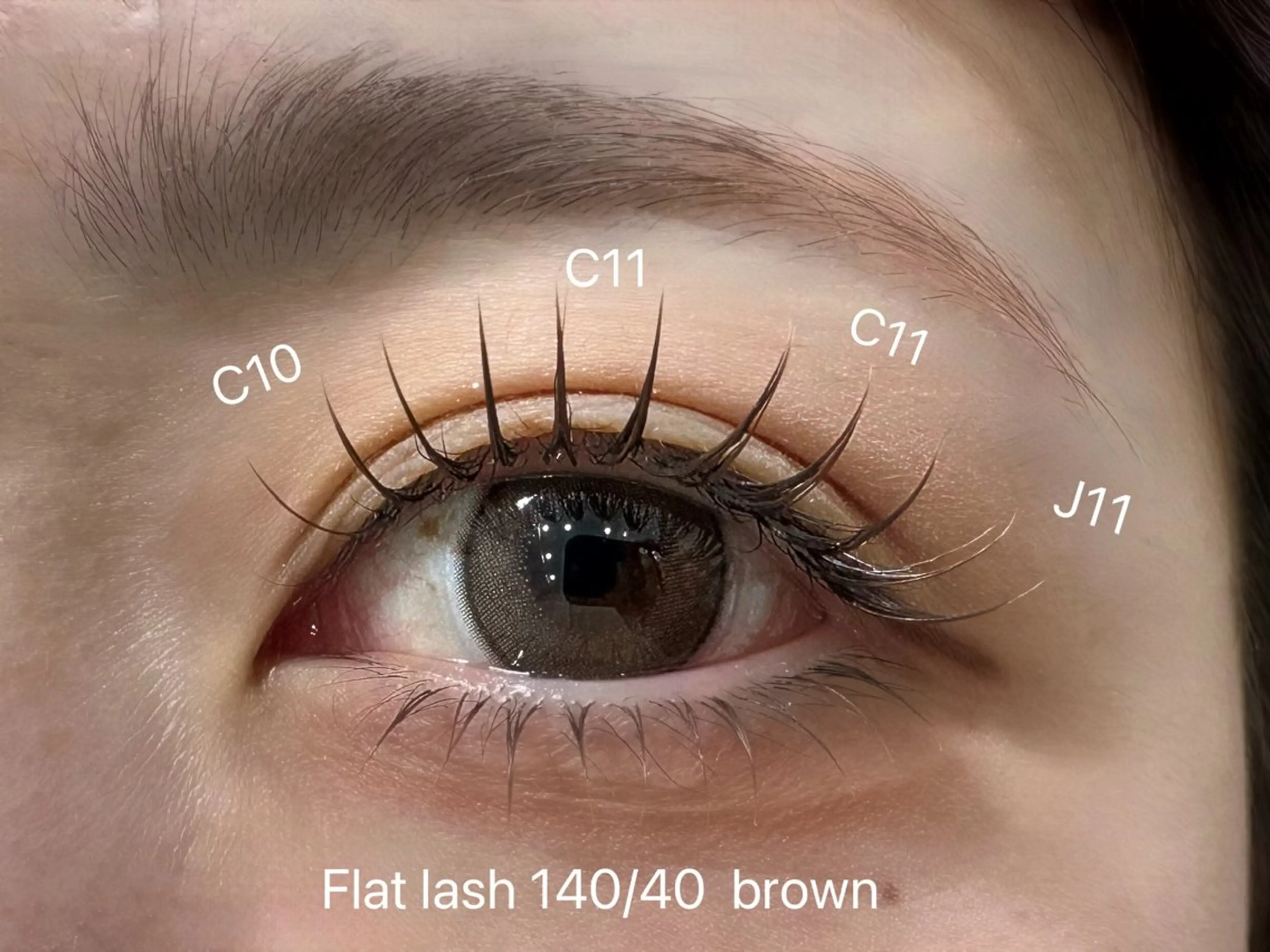 🌸3月限定🌸フラットラッシュ上下マツエク【160本まで、下40本まで】オフ込みの写真