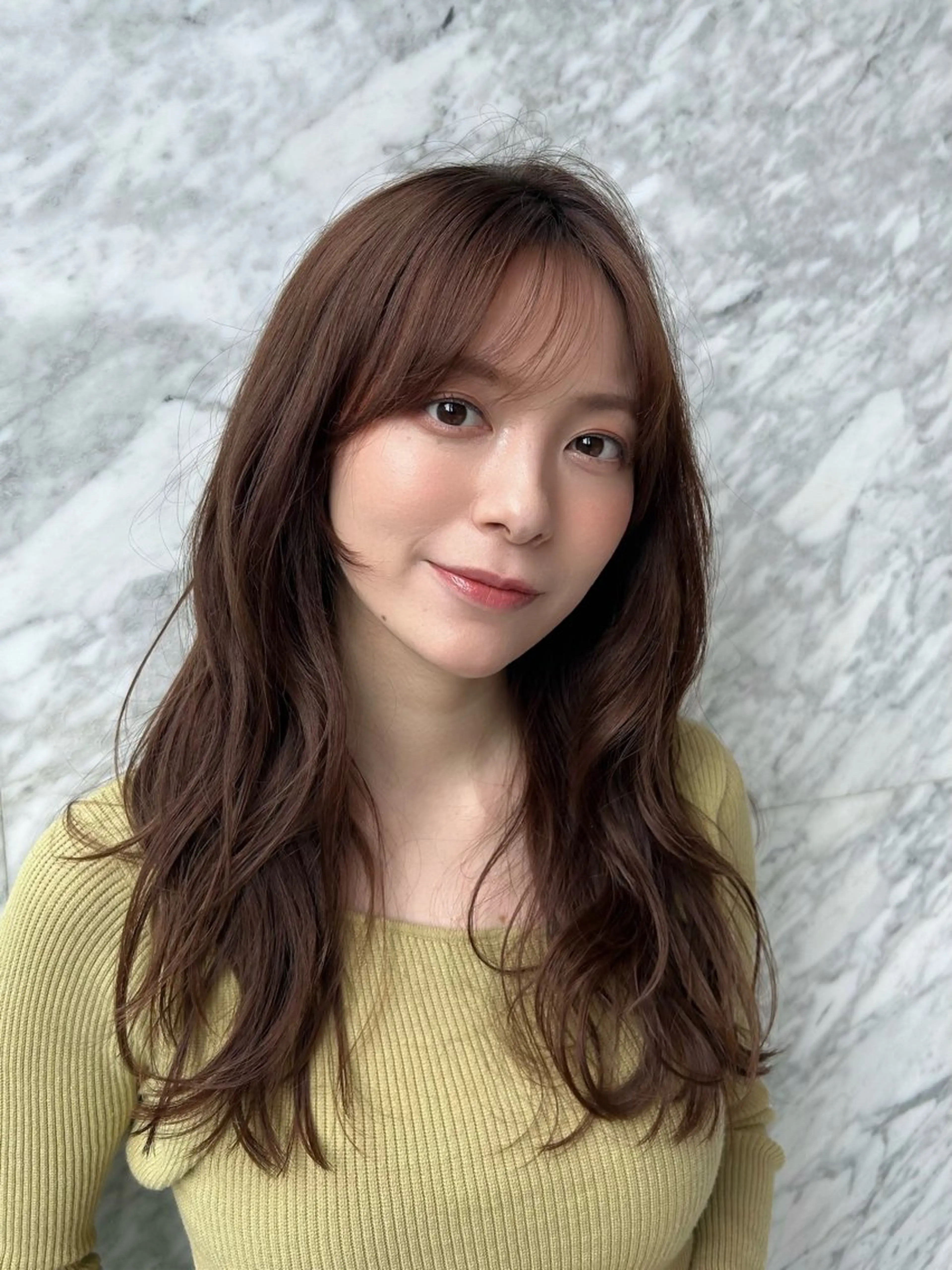 【🌻2回目以降の方はこちら💁‍♀️】似合わせカット✂️＋透明感カラー🫧＋うる艶オリジナルトリートメント🌿の写真