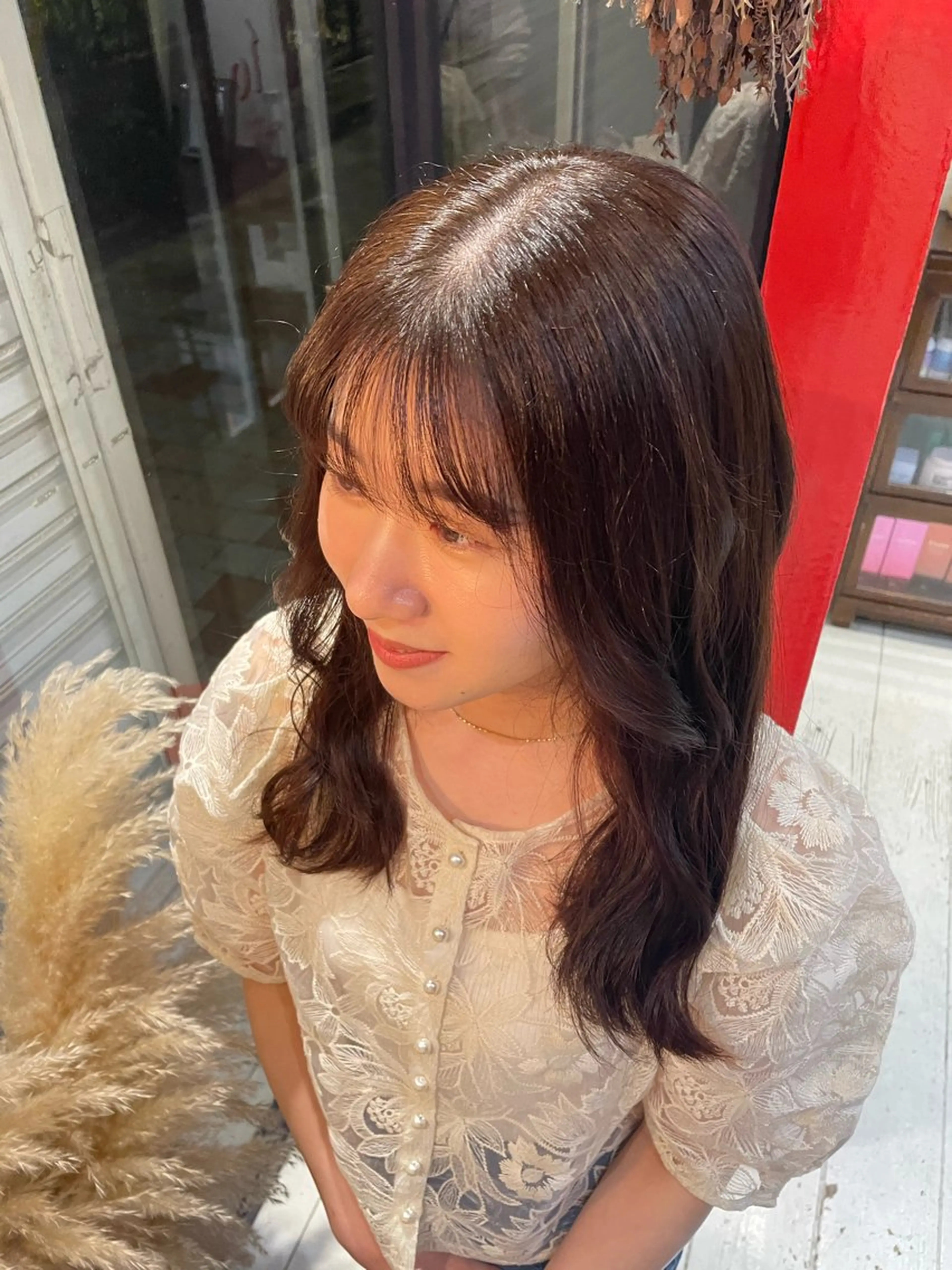 カラー shiomi H辻田 杏梨のヘアスタイル