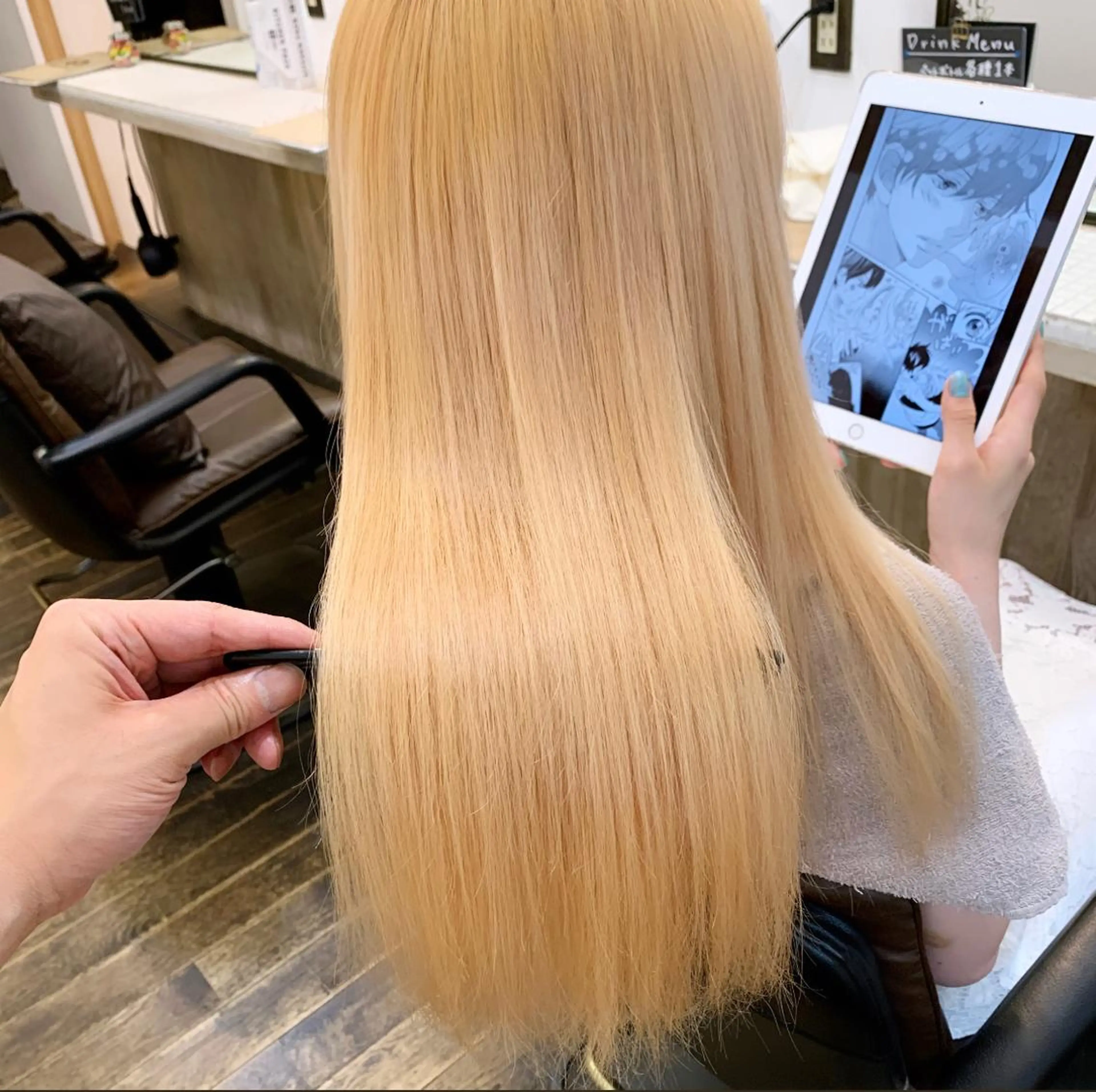 セミロング ヘアカラー 中嶋 【ナカジマ】のヘアスタイル