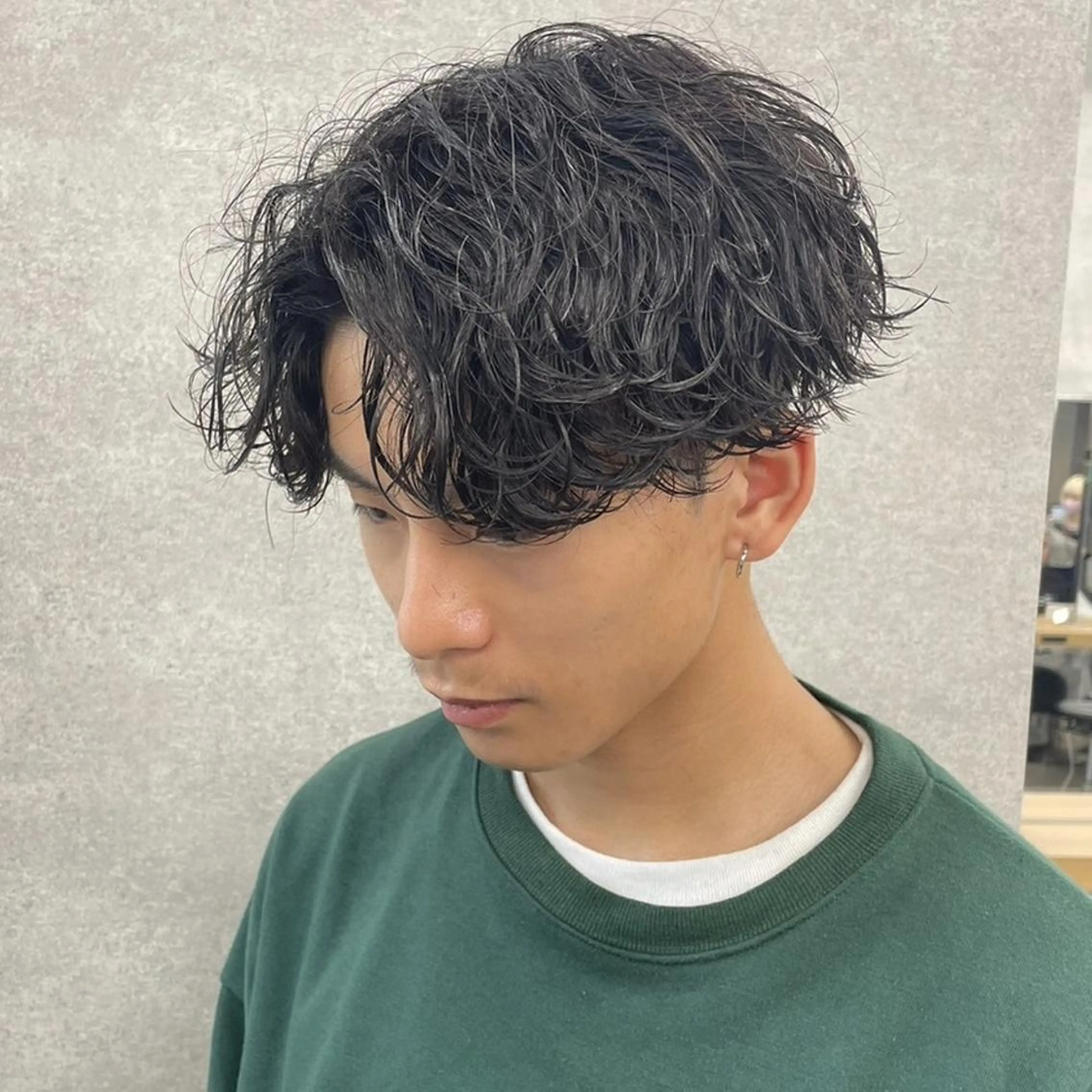 メンズ ♡くすみトレンド ♡Rikutoのヘアスタイル