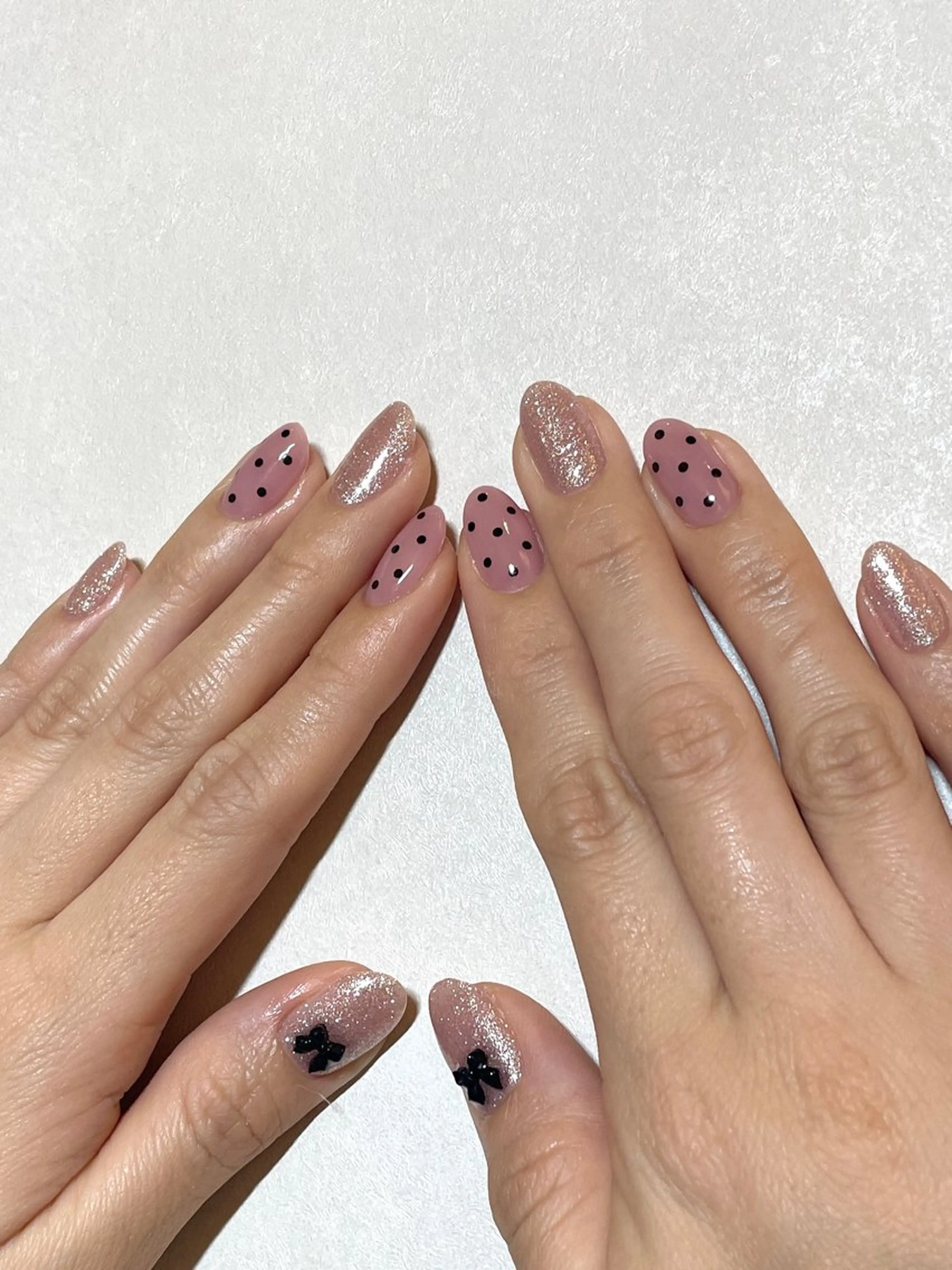 ネイル ハンドネイル Nailsalon Repos.所属・Rika🌼 シンプル•マグネットのネイルデザイン