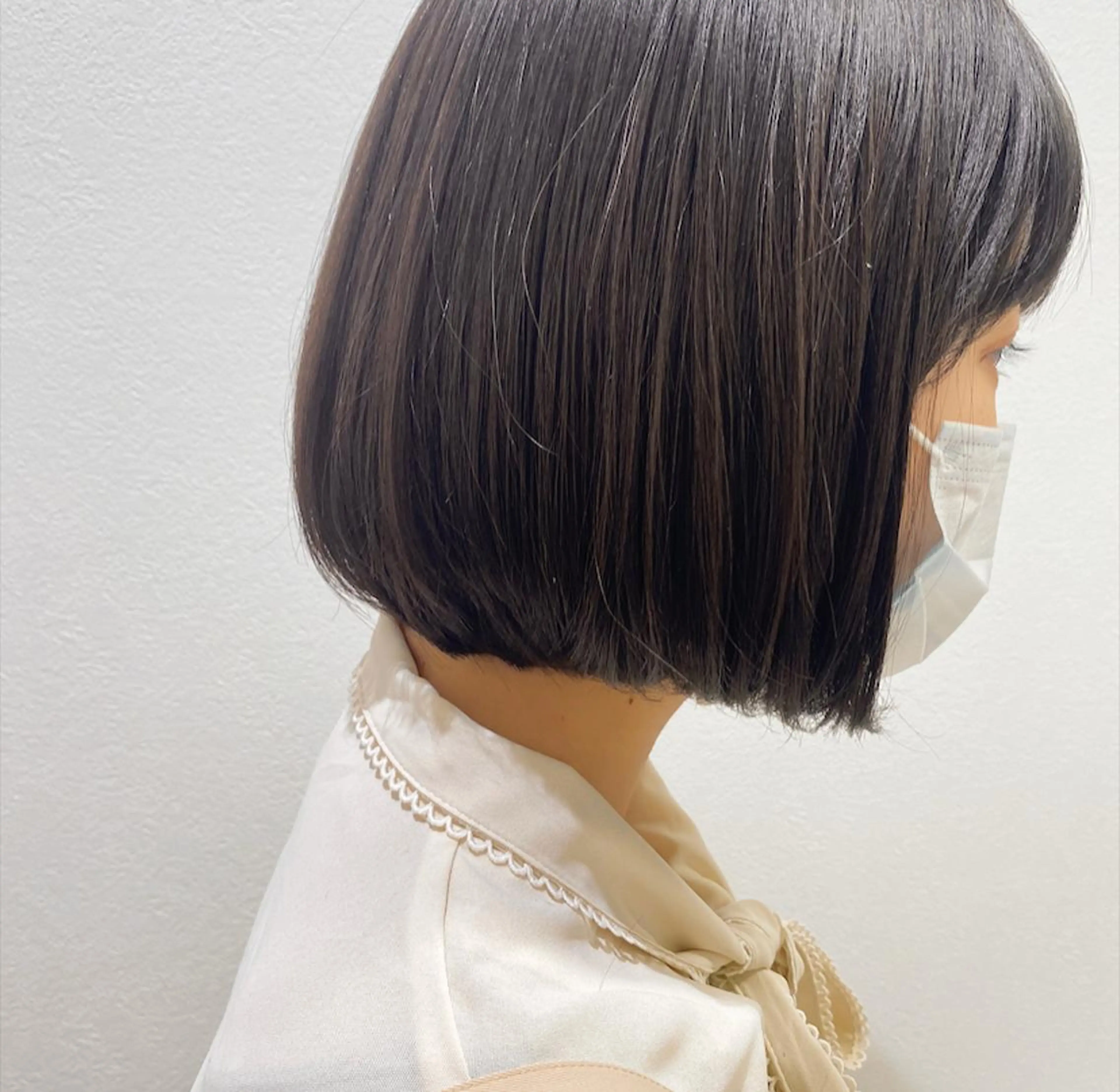 ショート パーマ ボブ ストレートパーマ 西山梨々【12/1〜 産休を頂きます🎀】のヘアスタイル