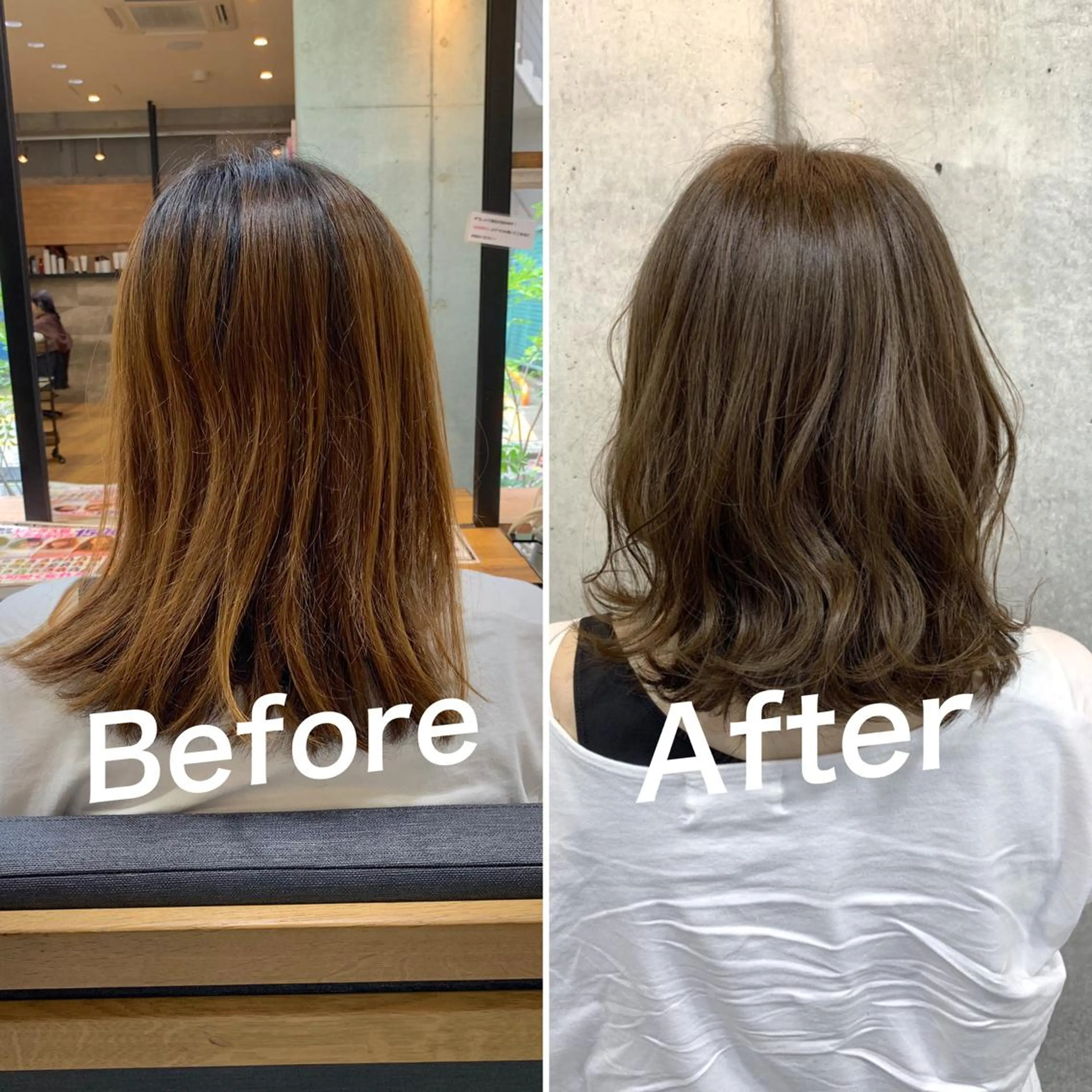 カラー カット トリートメント 佐瀬竜矢PRIMAL /portのヘアスタイル