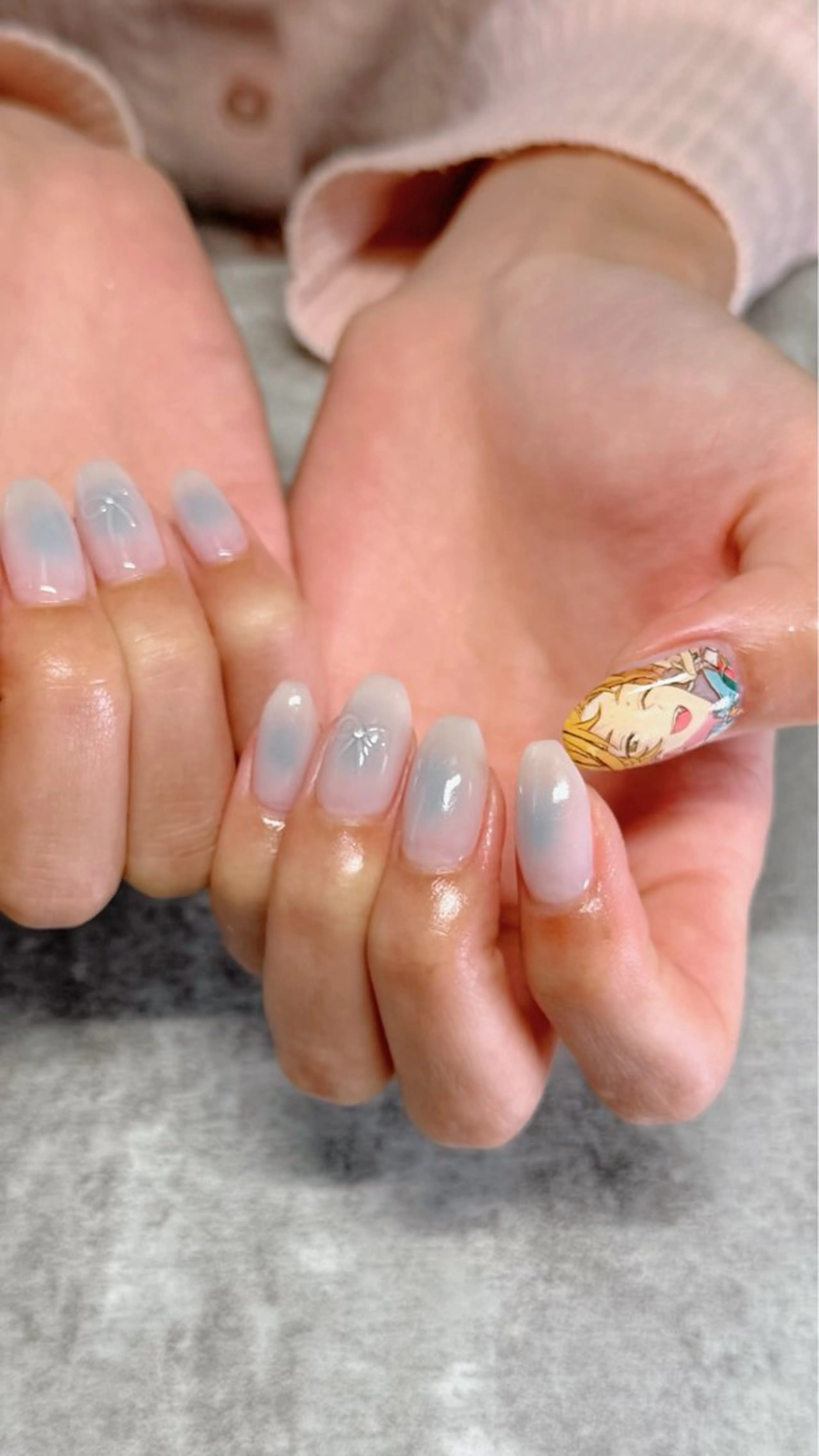 ネイル ハンドネイル ハンドケア haleyume所属・shino🌟 痛ネイルのネイルデザイン