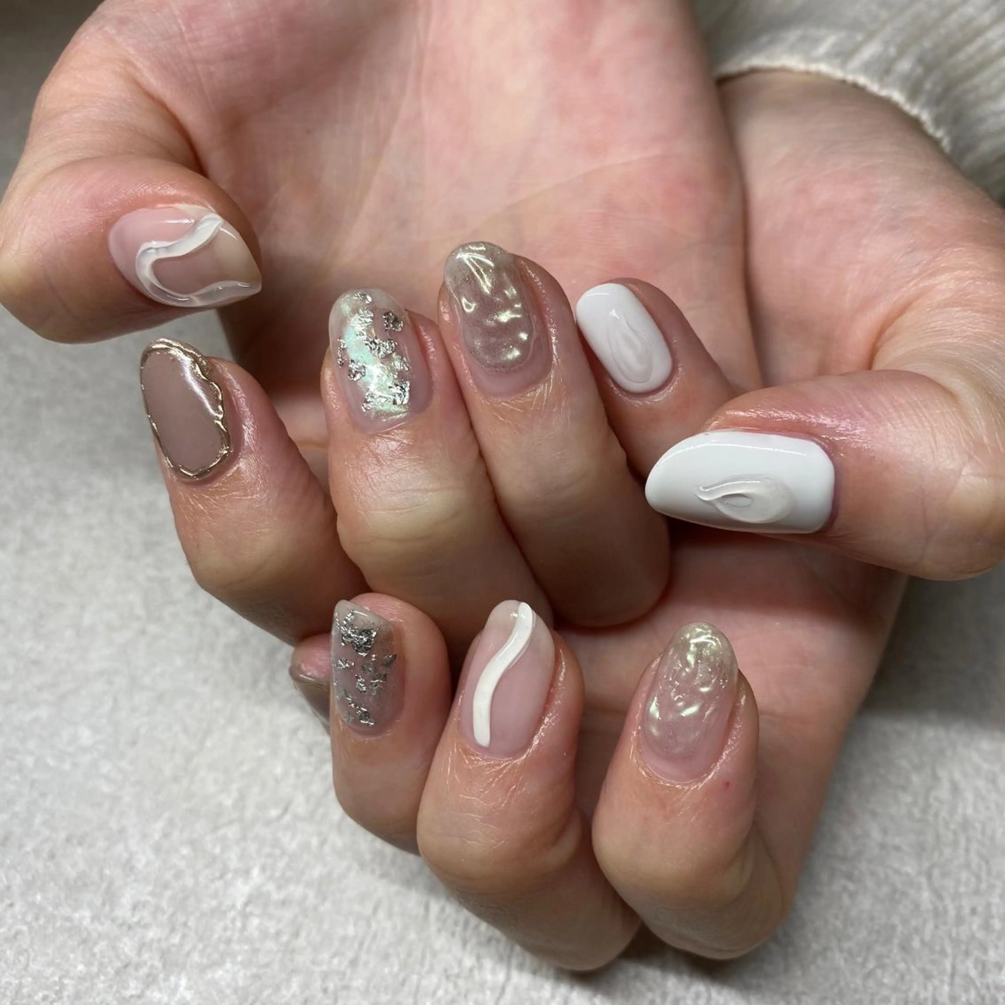 ネイル ハンドネイル NORA nail UMEDAのネイルデザイン