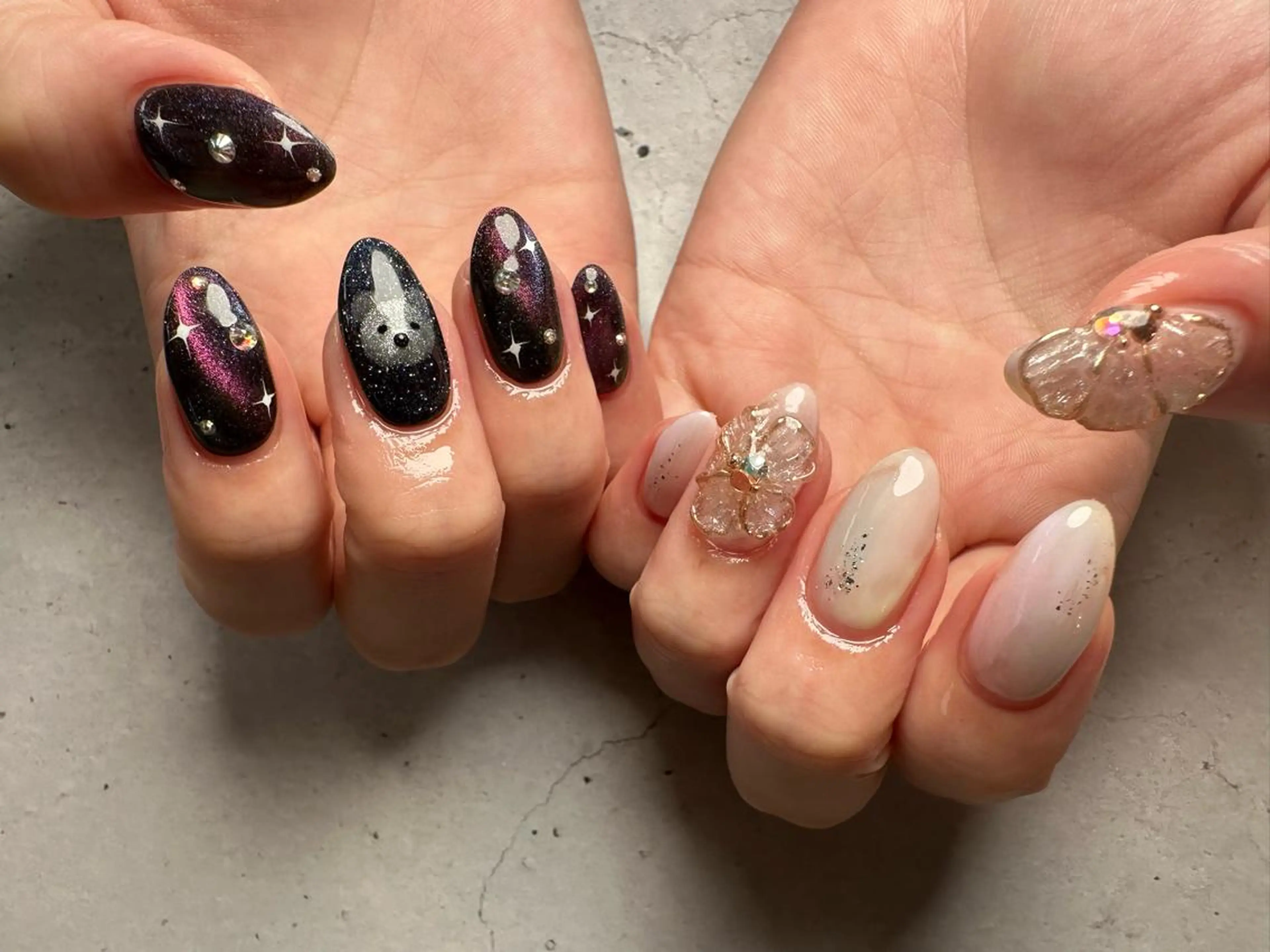 ネイル 高野 梨紗子のネイルデザイン