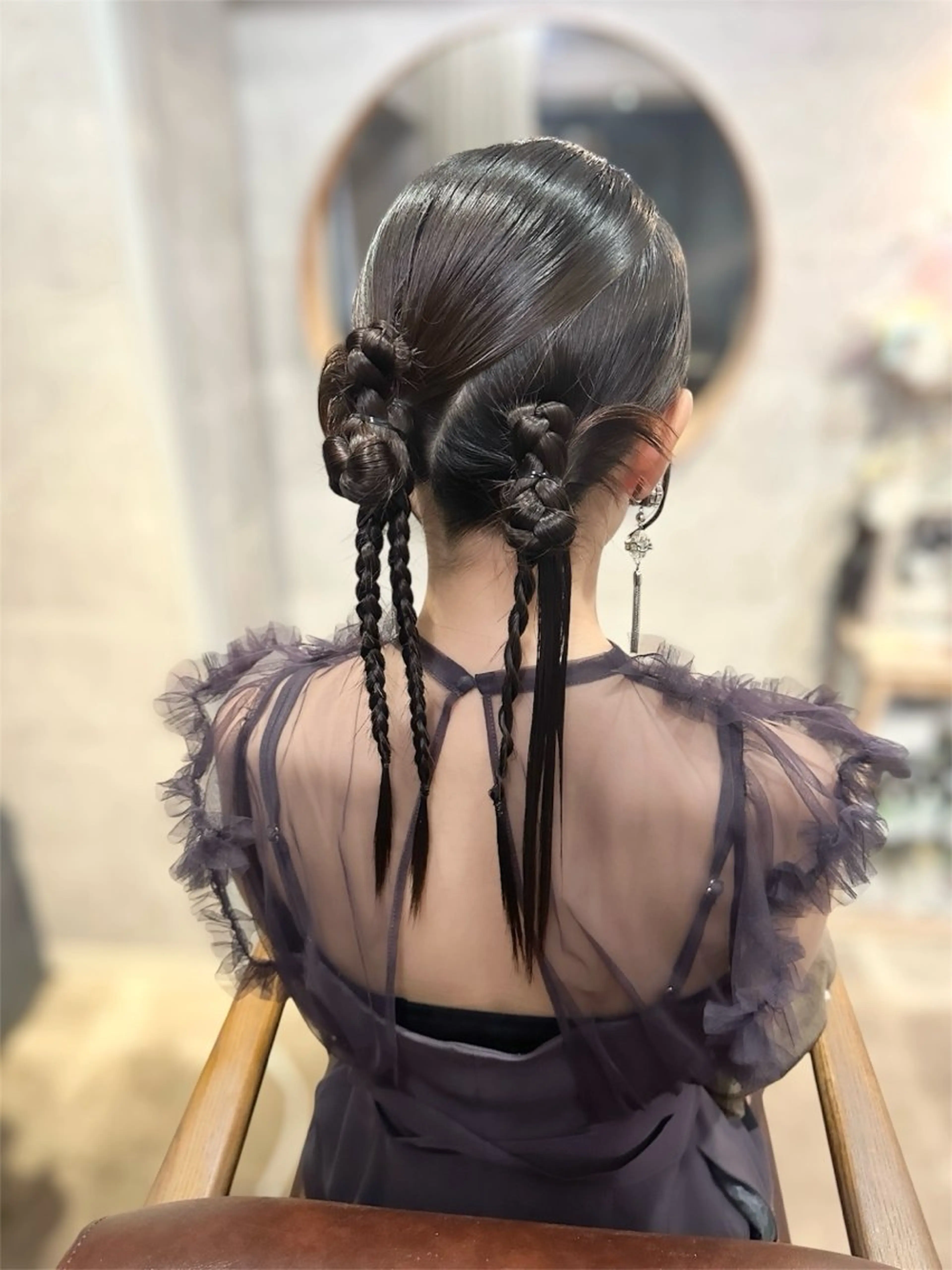 ロング ヘアアレンジ ヘアセット┊お呼ばれ ┊お出かけ┊wadaのヘアスタイル