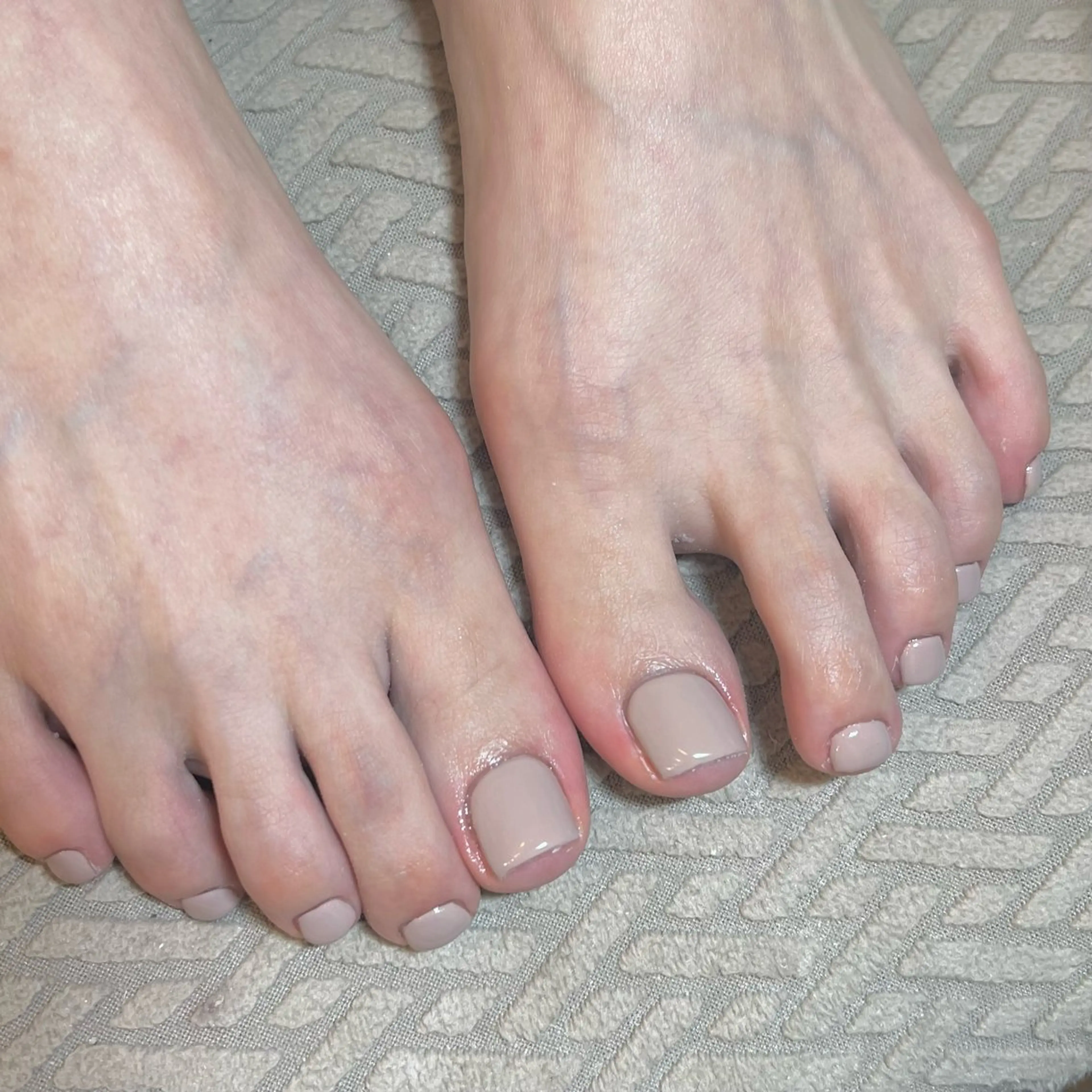 ネイル フットネイル ワンカラーネイル フットネイル ながやま ちえのその他イメージ