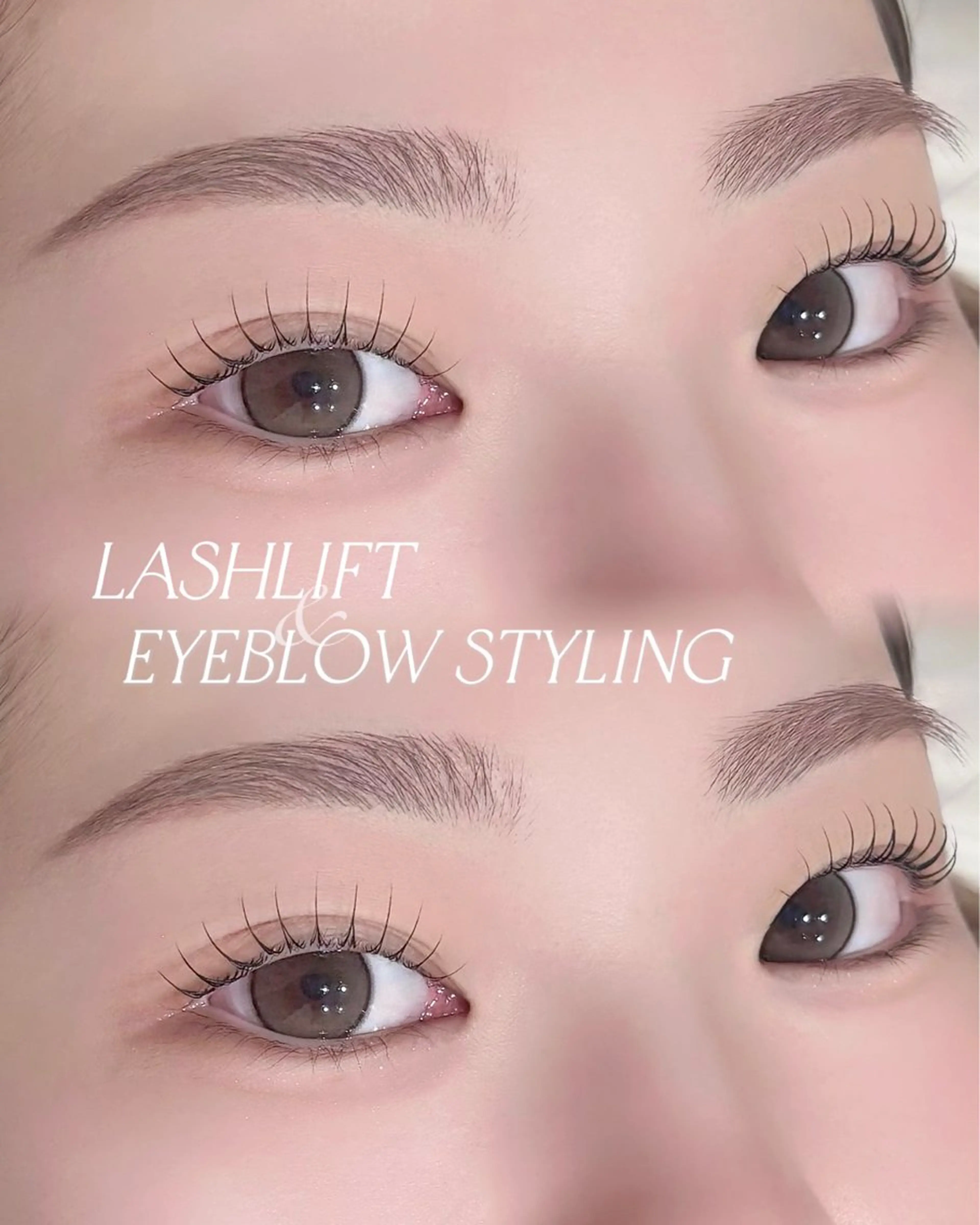 一番人気♡美眉スタイリング+オーダーメイドまつ毛パーマの写真