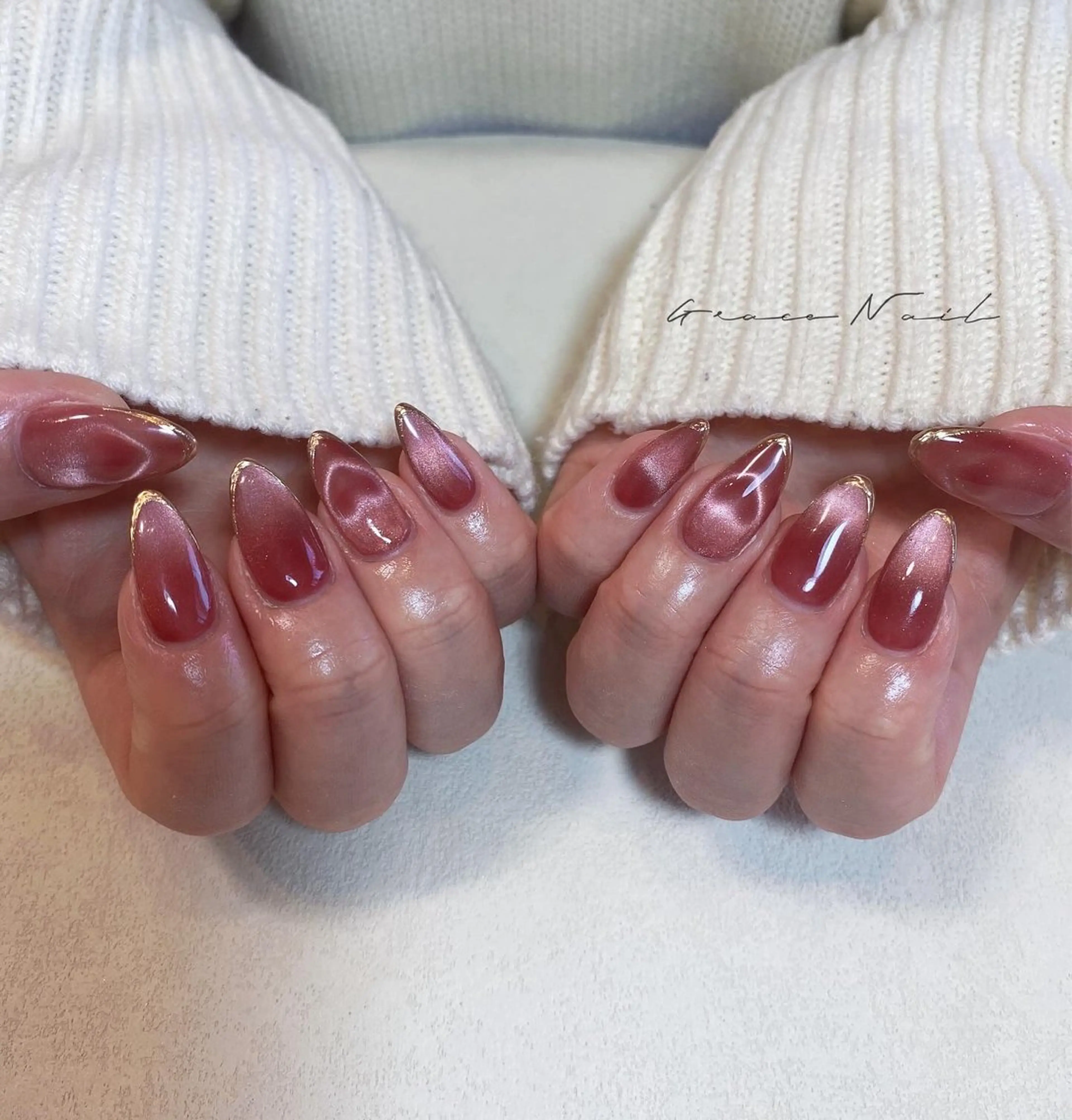 ネイル ハンドネイル ☆*｡Grace Nail｡*☆のネイルデザイン