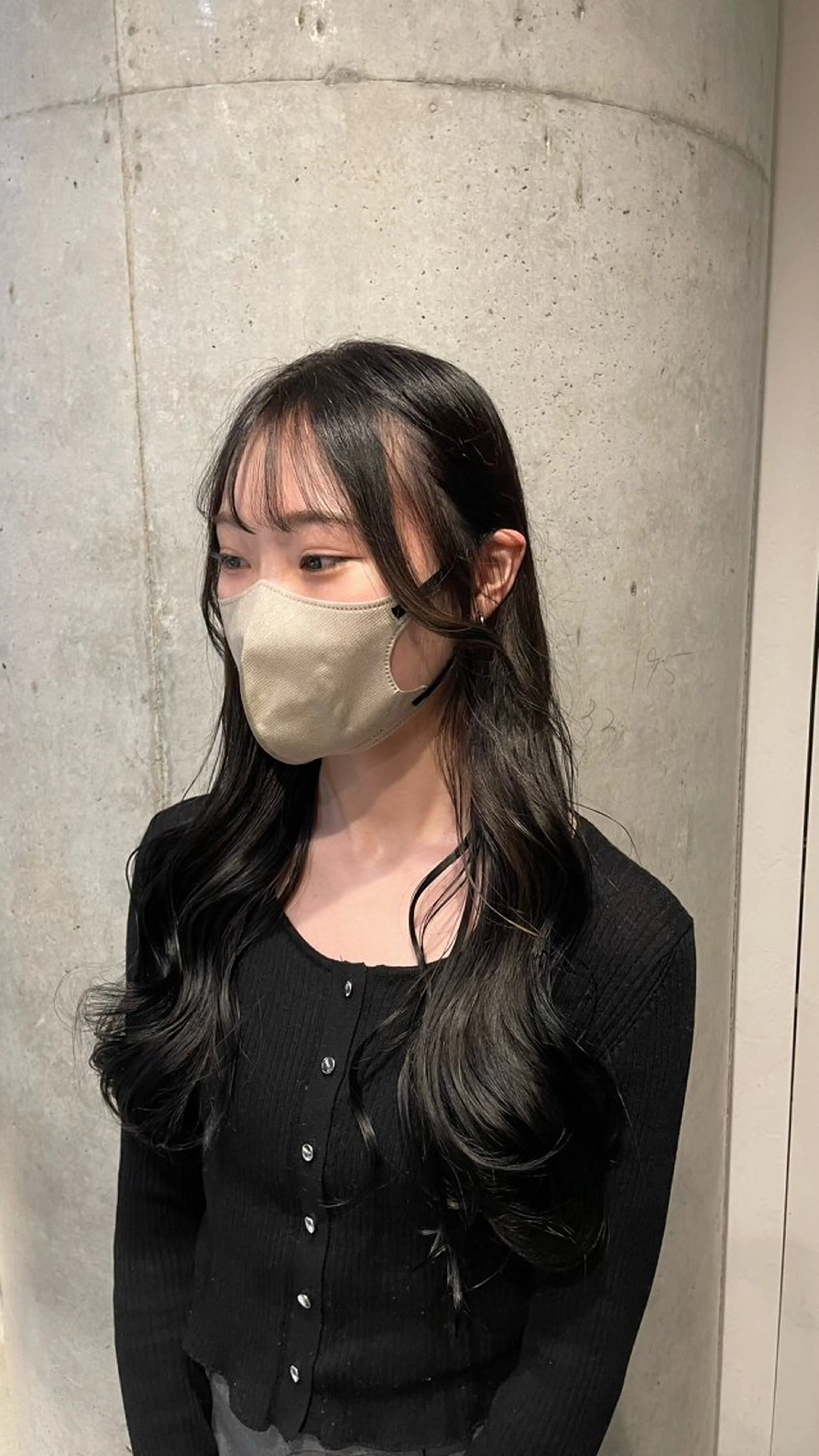 ロング カラー ミルクティーベージュ 新潟万代/MANA♡のヘアスタイル