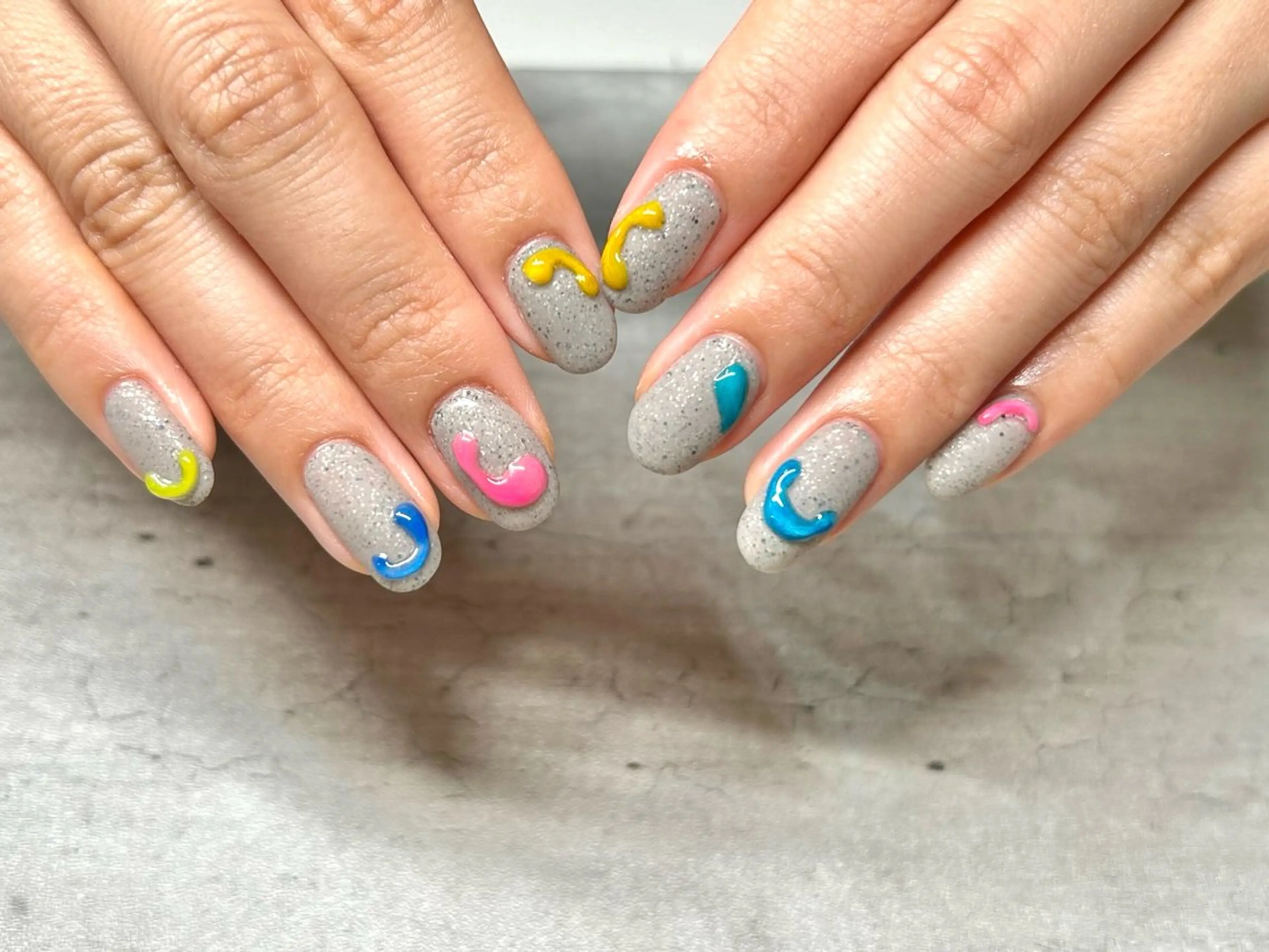 ネイル アートネイル 持ち込み joieange MEGUMIのネイルデザイン