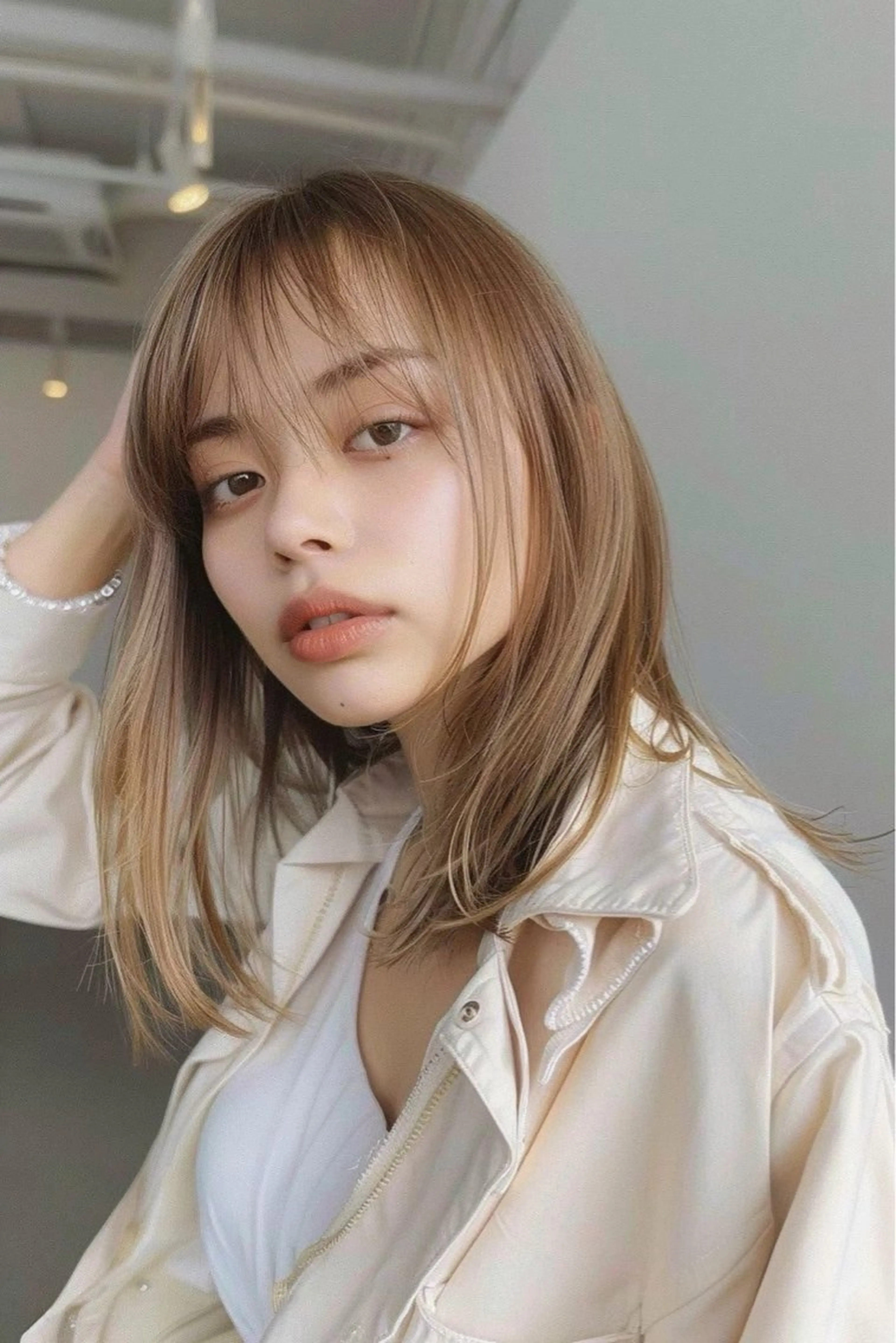 【⭐️ミニモ学割U-22⭐️】髪質改善カット+カラー＋最新トリートメント✨の写真