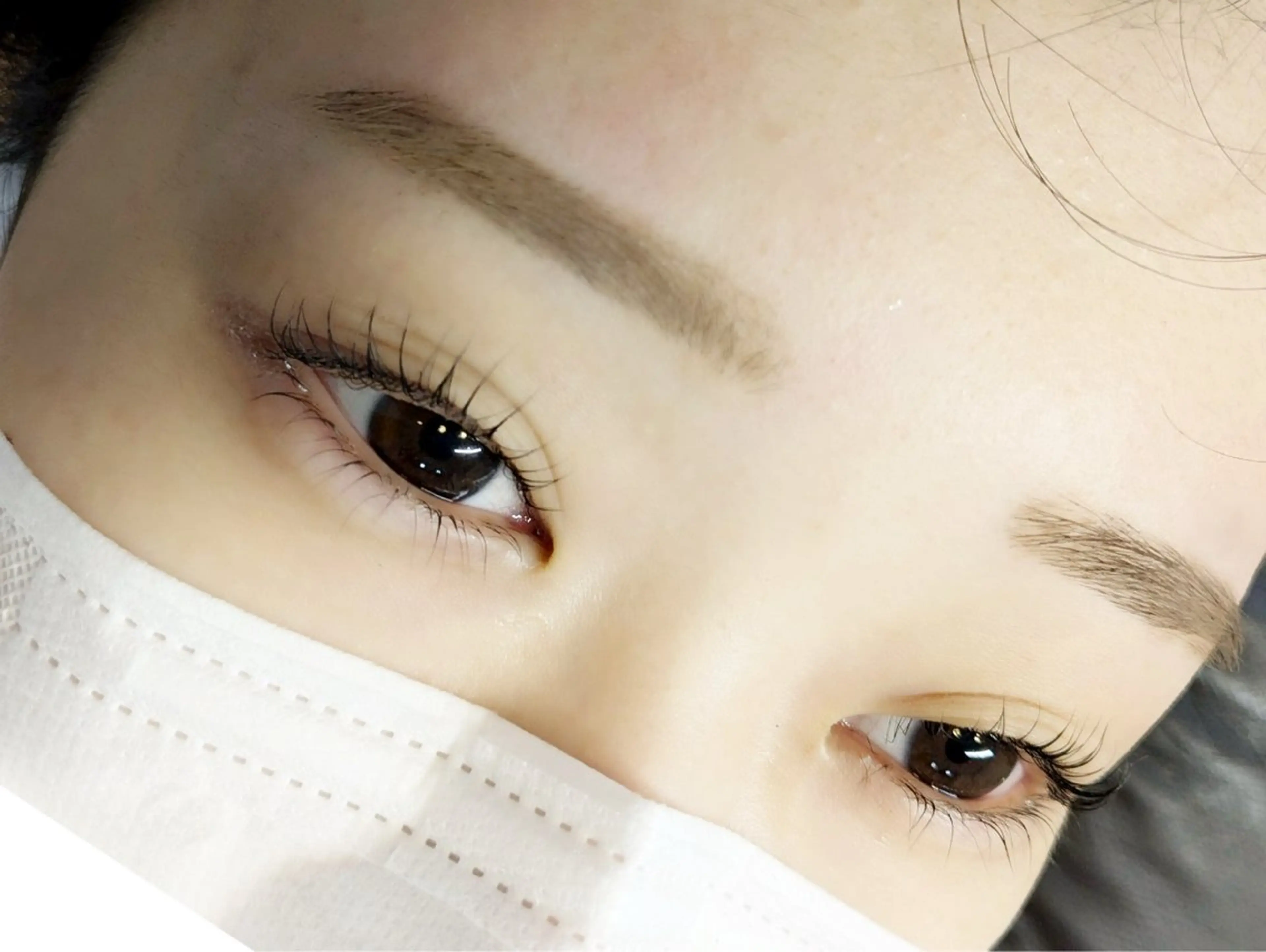 まつ毛エクステ80本の写真