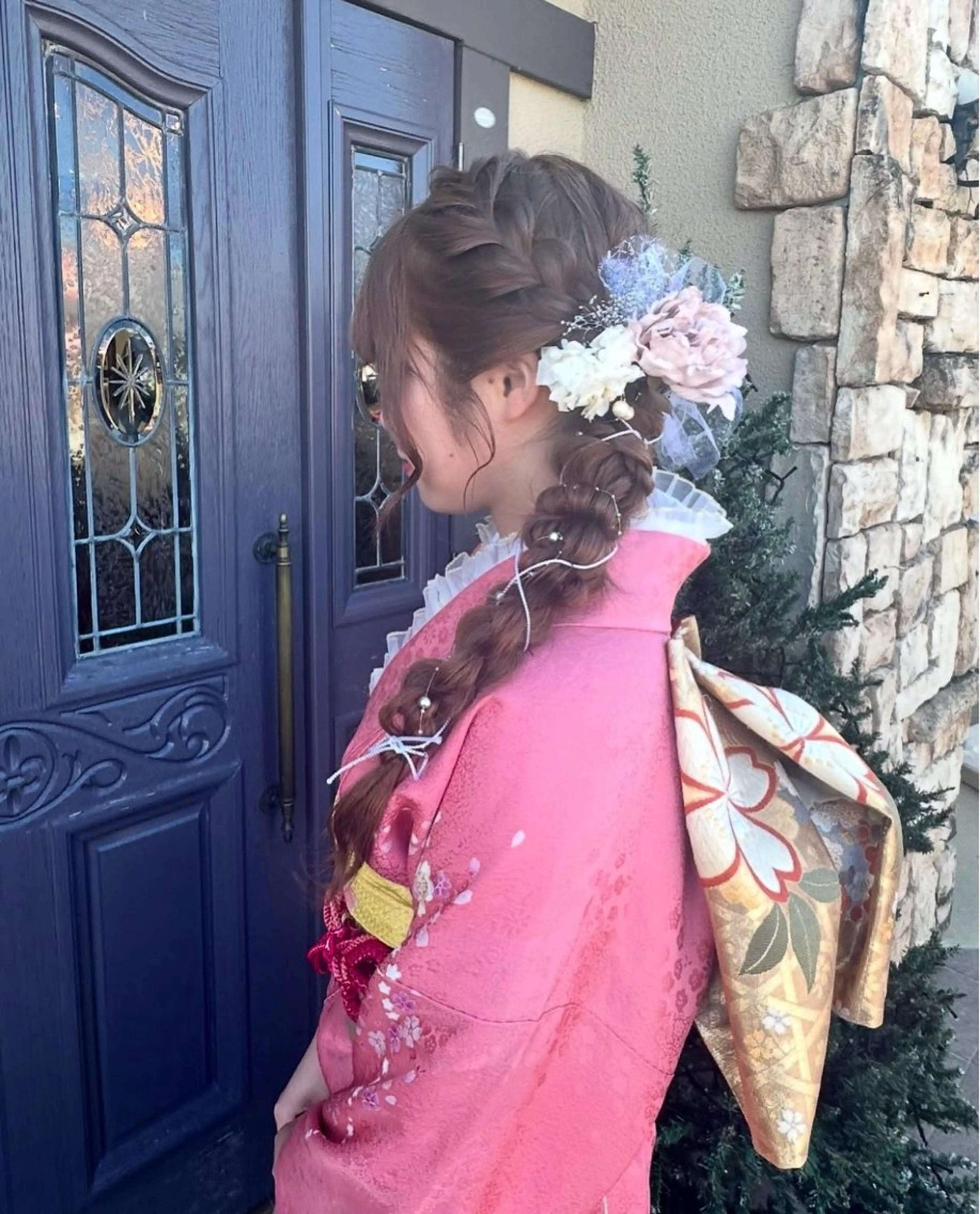 ヘアアレンジ 成人式 ヘアセット 須山 和香のヘアスタイル