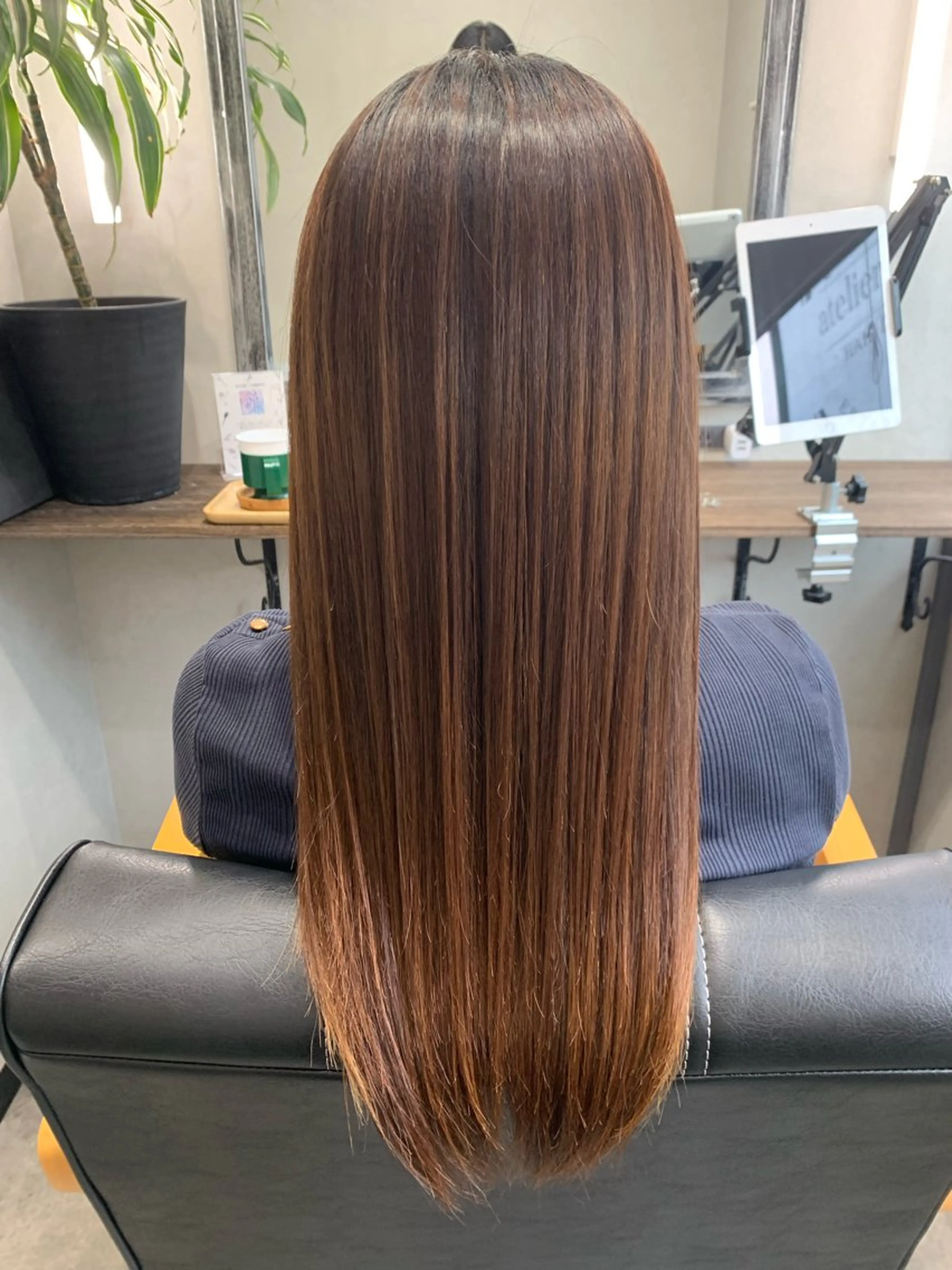 ロング 松木 護裕のヘアスタイル