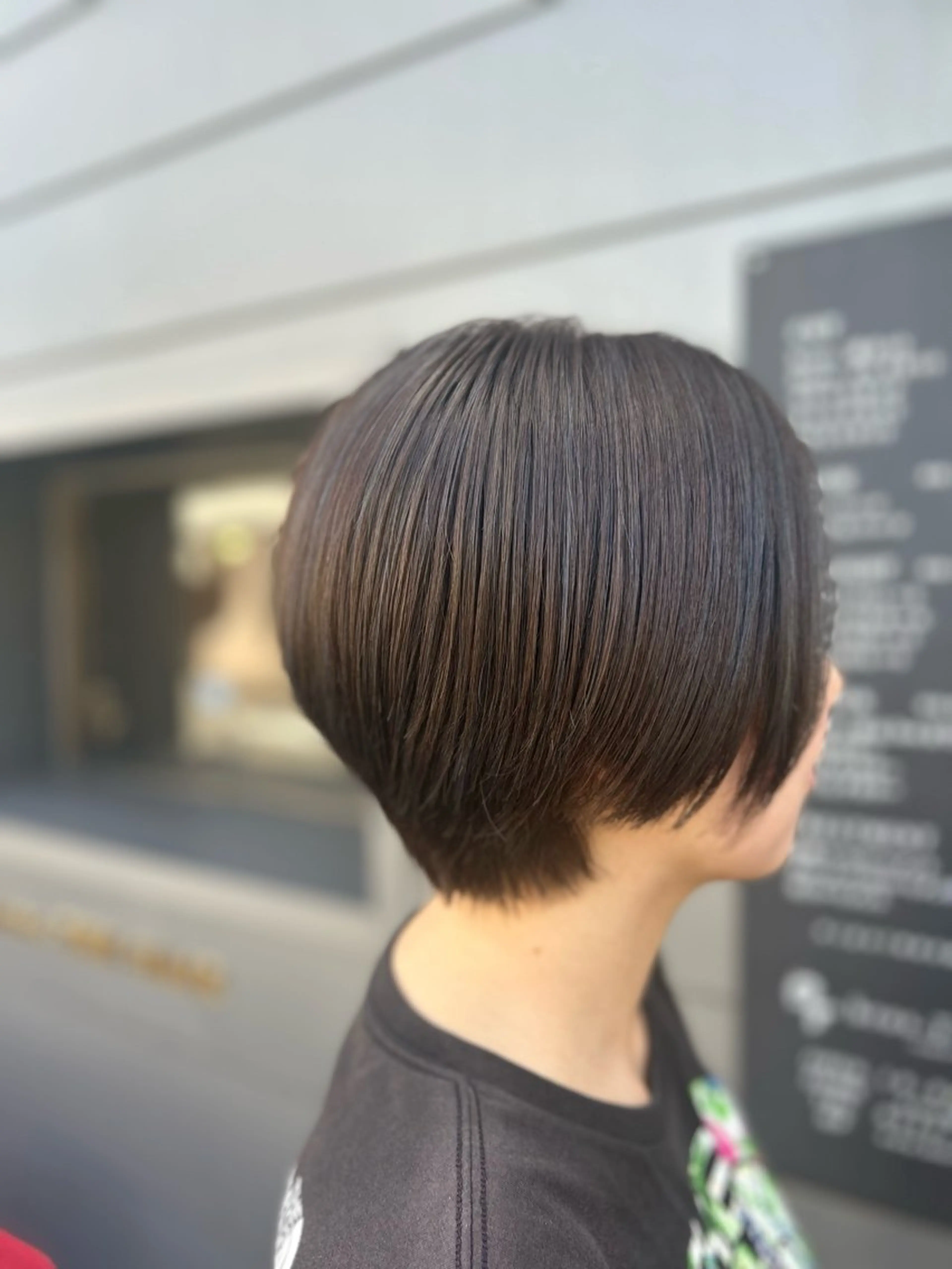 ショート ハンサムショート 顔周りカット ショートヘア bros.THE HAIR所属・居垣 唯のヘアスタイル