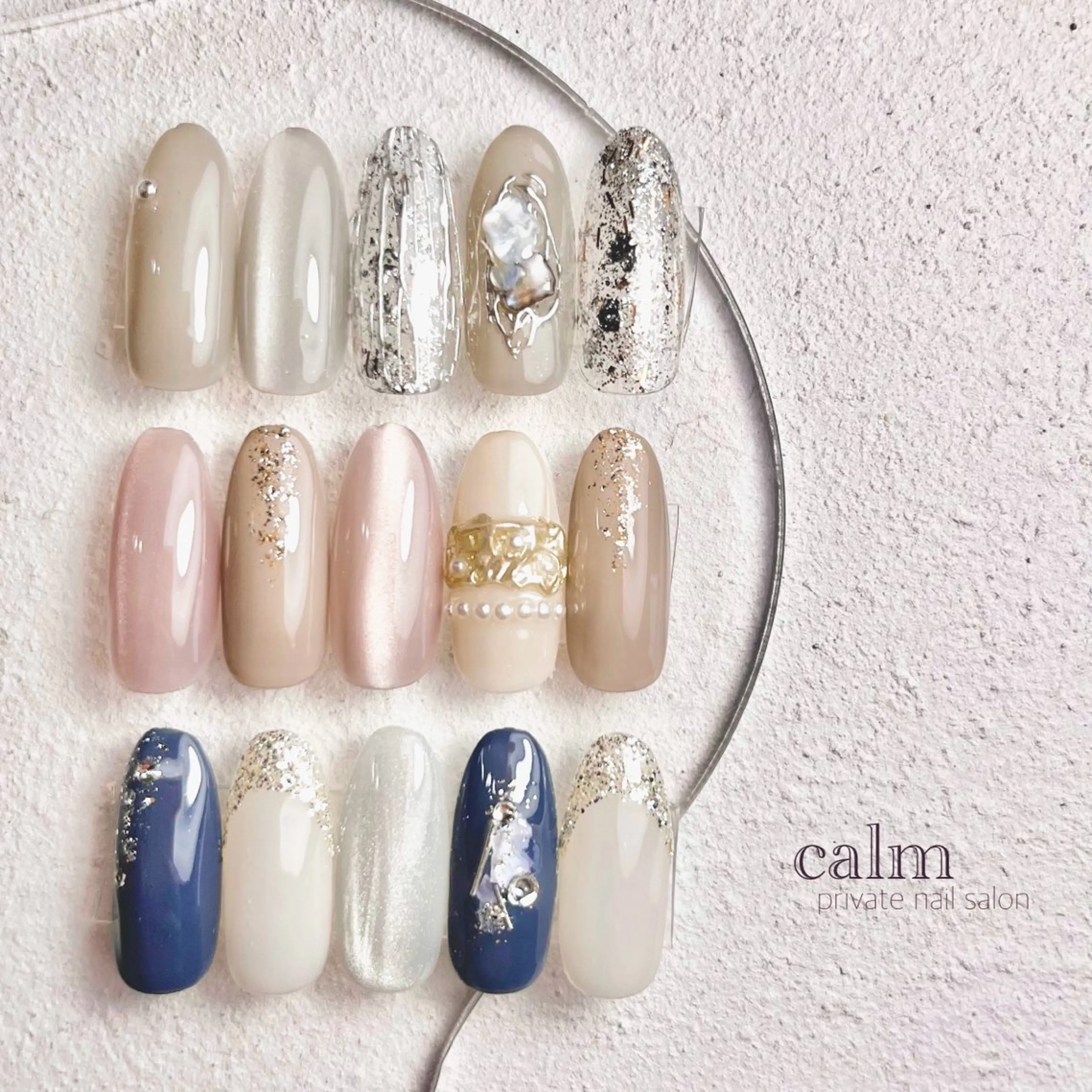 ネイル ハンドネイル calm 〔ｶｰﾑ〕のネイルデザイン