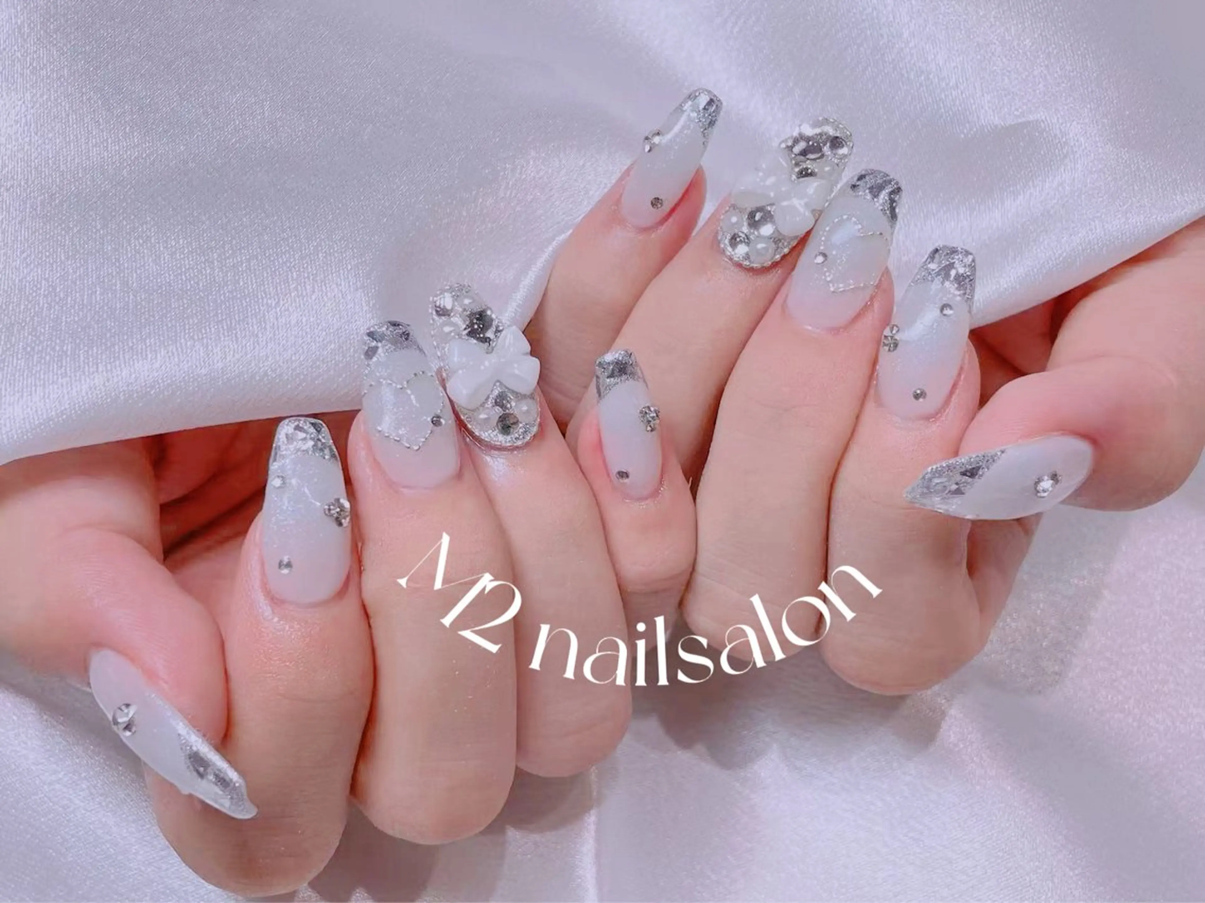 ネイル 長さだし専門店 M2　rikaのネイルデザイン