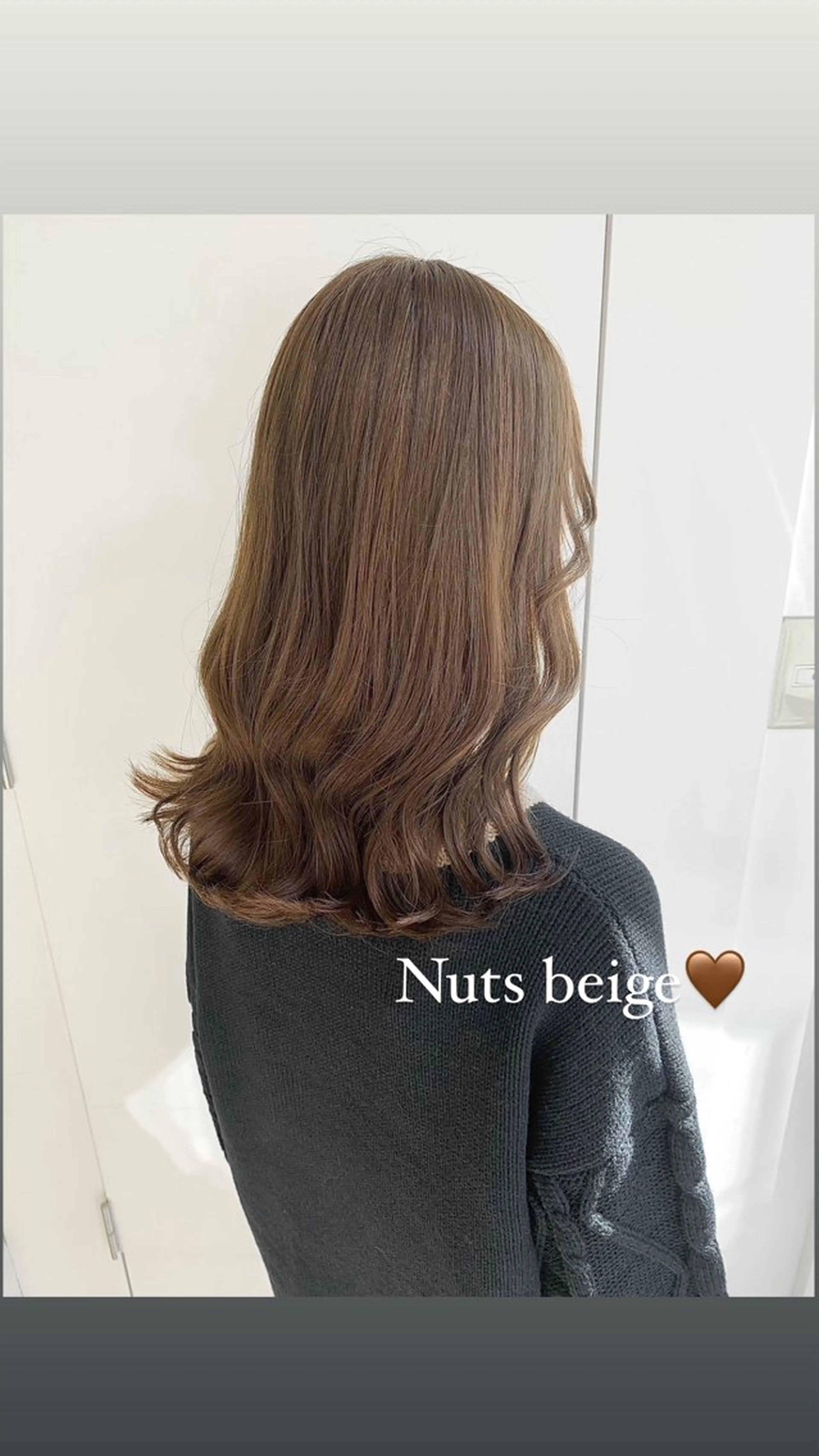 ミディアム カラー カット ヘアカラー ParveMix /石田 佳澄🩶のヘアスタイル