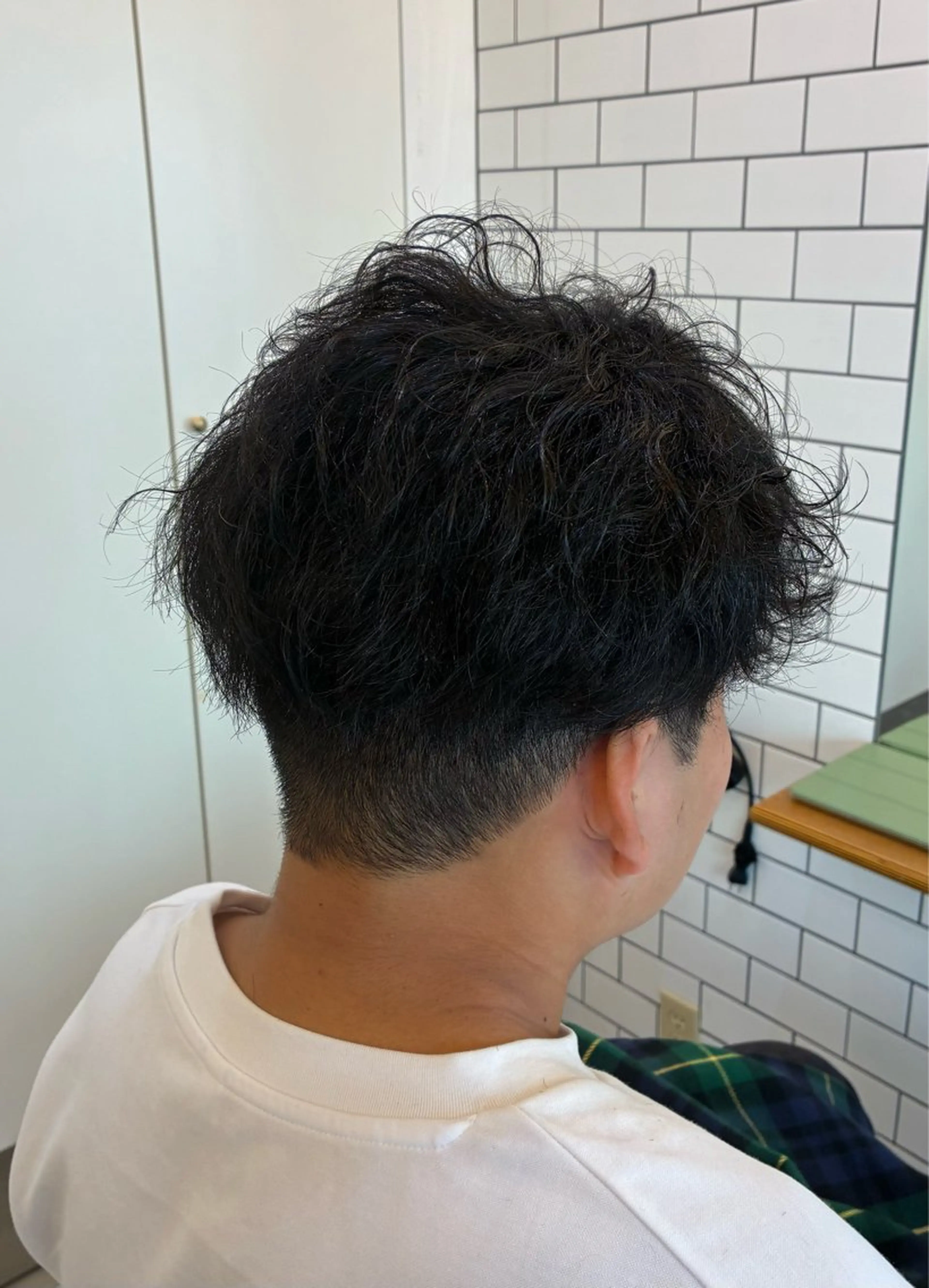 「楽にかっこよく🐺」メンズカット+パーマ(ブリーチ、ストパー❌の写真