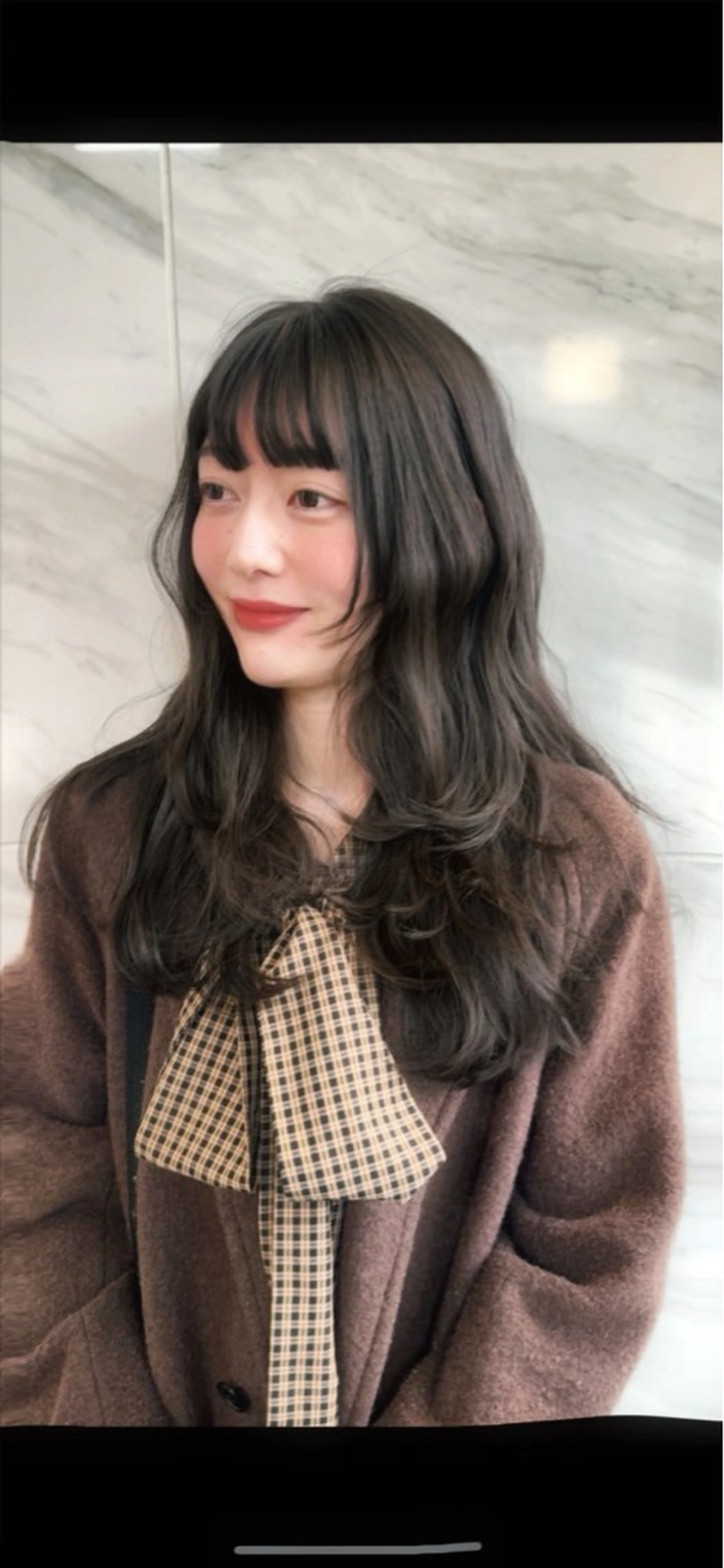 ロング カラー Pocket仙台 💚モエリのヘアスタイル
