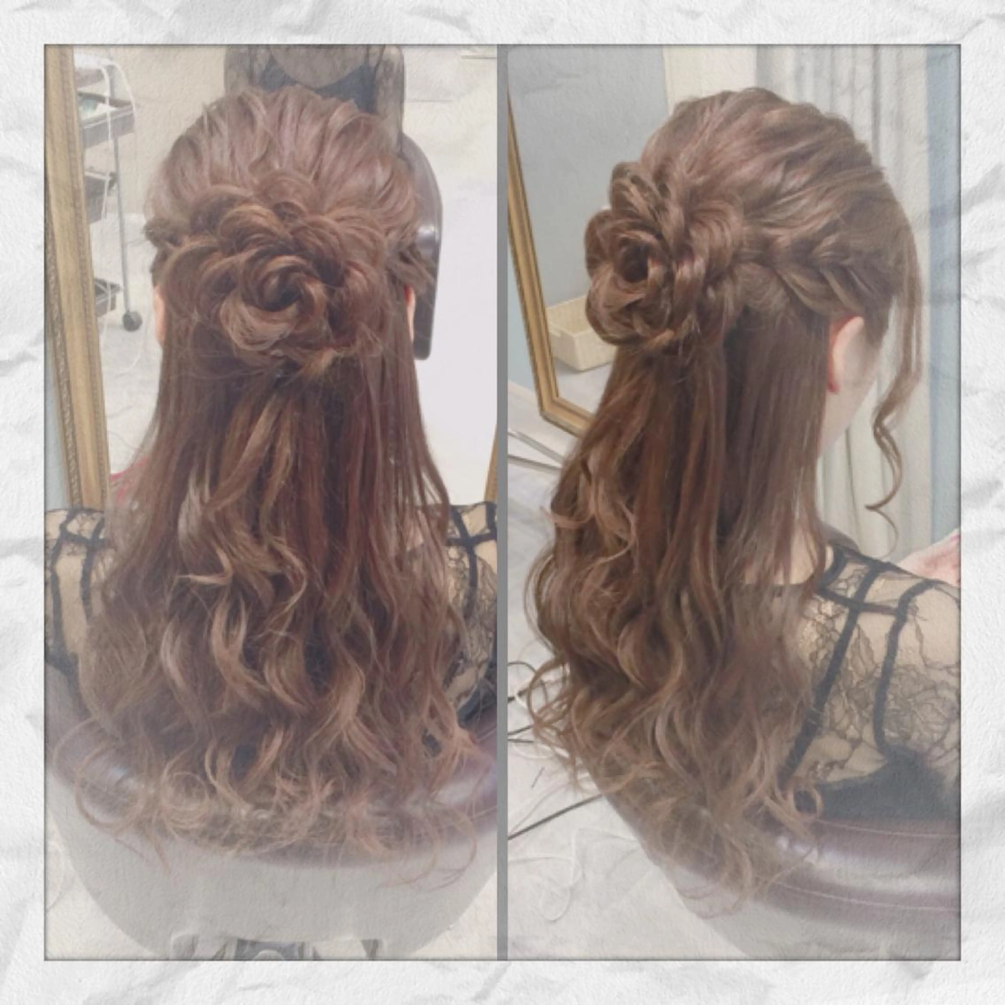 ロング ヘアアレンジ ヘアセット ヘアセット/着付け 𓇼 松本 夏美𓇼のヘアスタイル